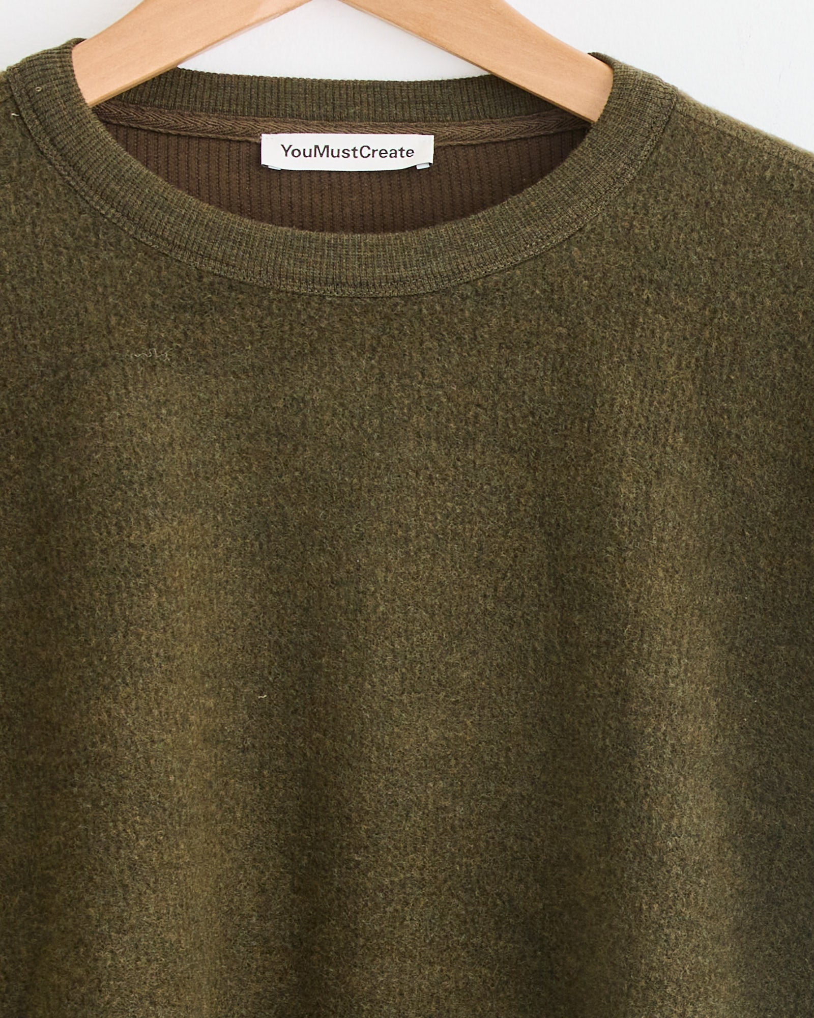 YMC Studio Sweatshirt Dark Green - Dark Green / M (273145)