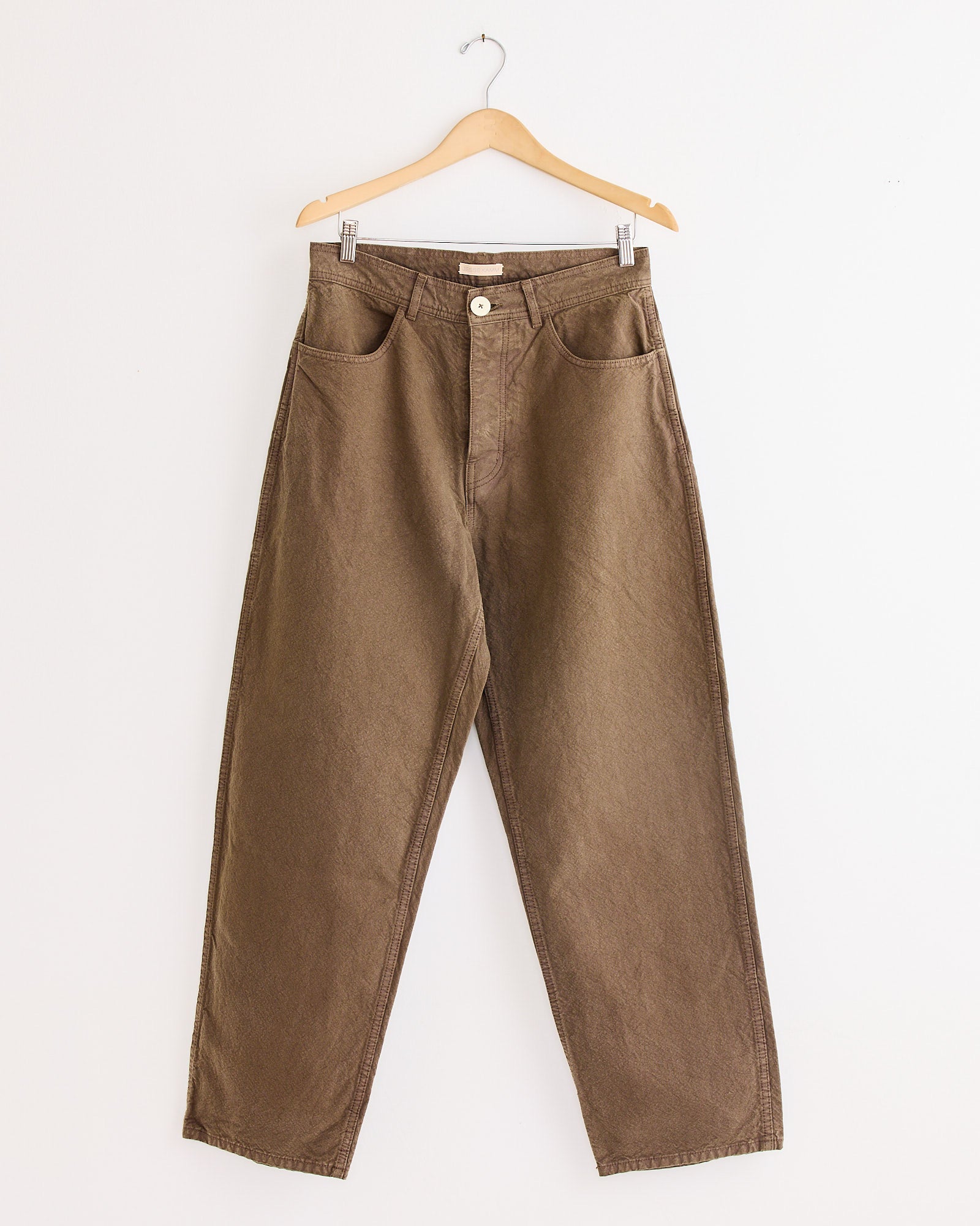 California Wide Pant in Mushroom