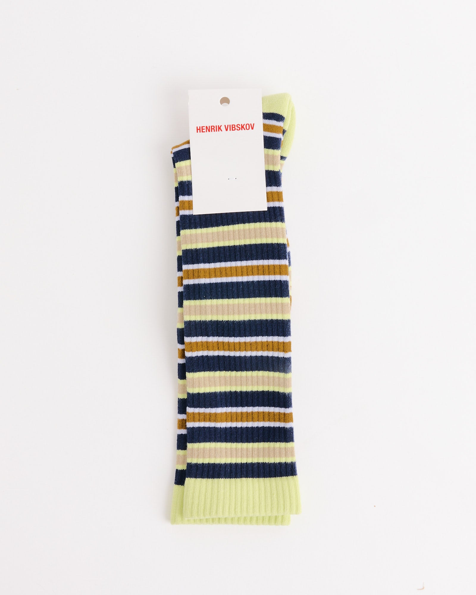 Henrik Vibskov Line Socks - Dark Stripes / 36-41 (273581)