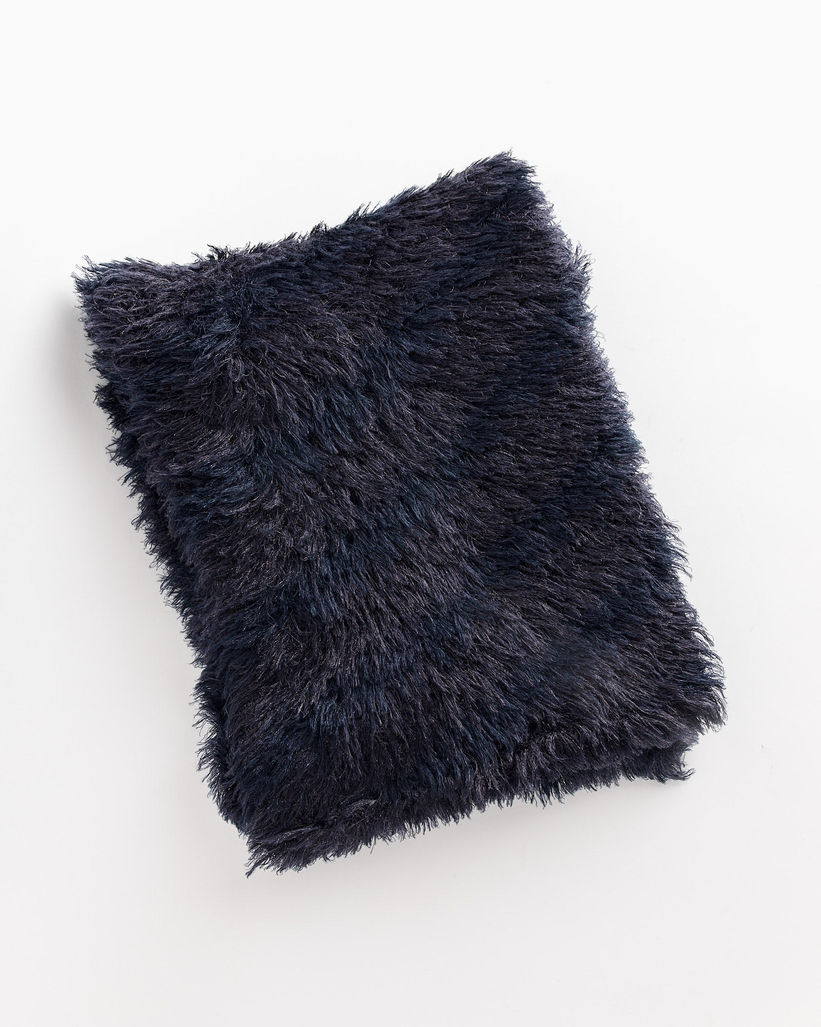 A rectangular, purple Tejar 2732 Scarf by Dries Van Noten folded neatly on a white background—perfect for any style. For questions about sizing, reach out via our online chat.