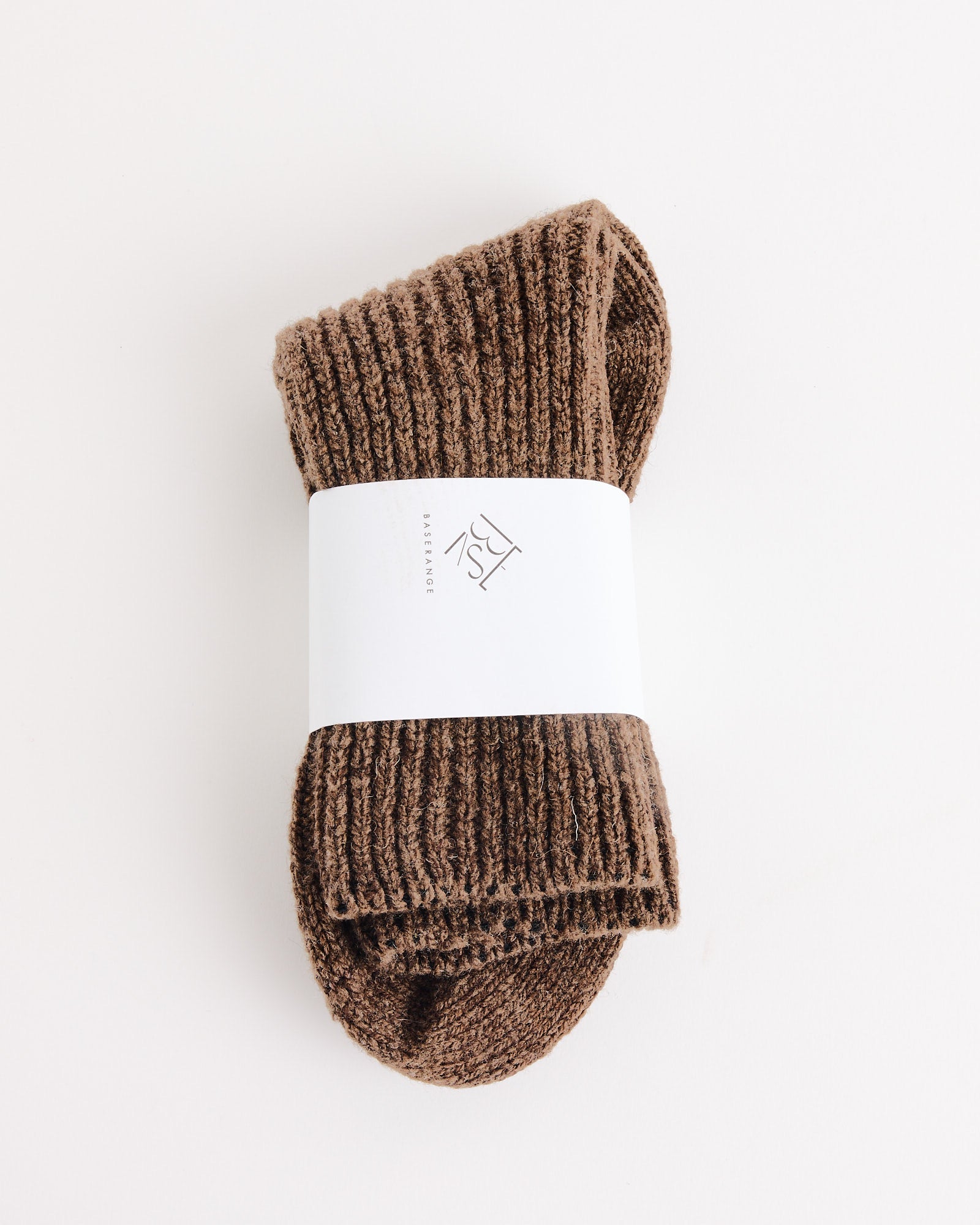 Baserange Mea Socks Burel Brown - Burel Brown / OS (273773)