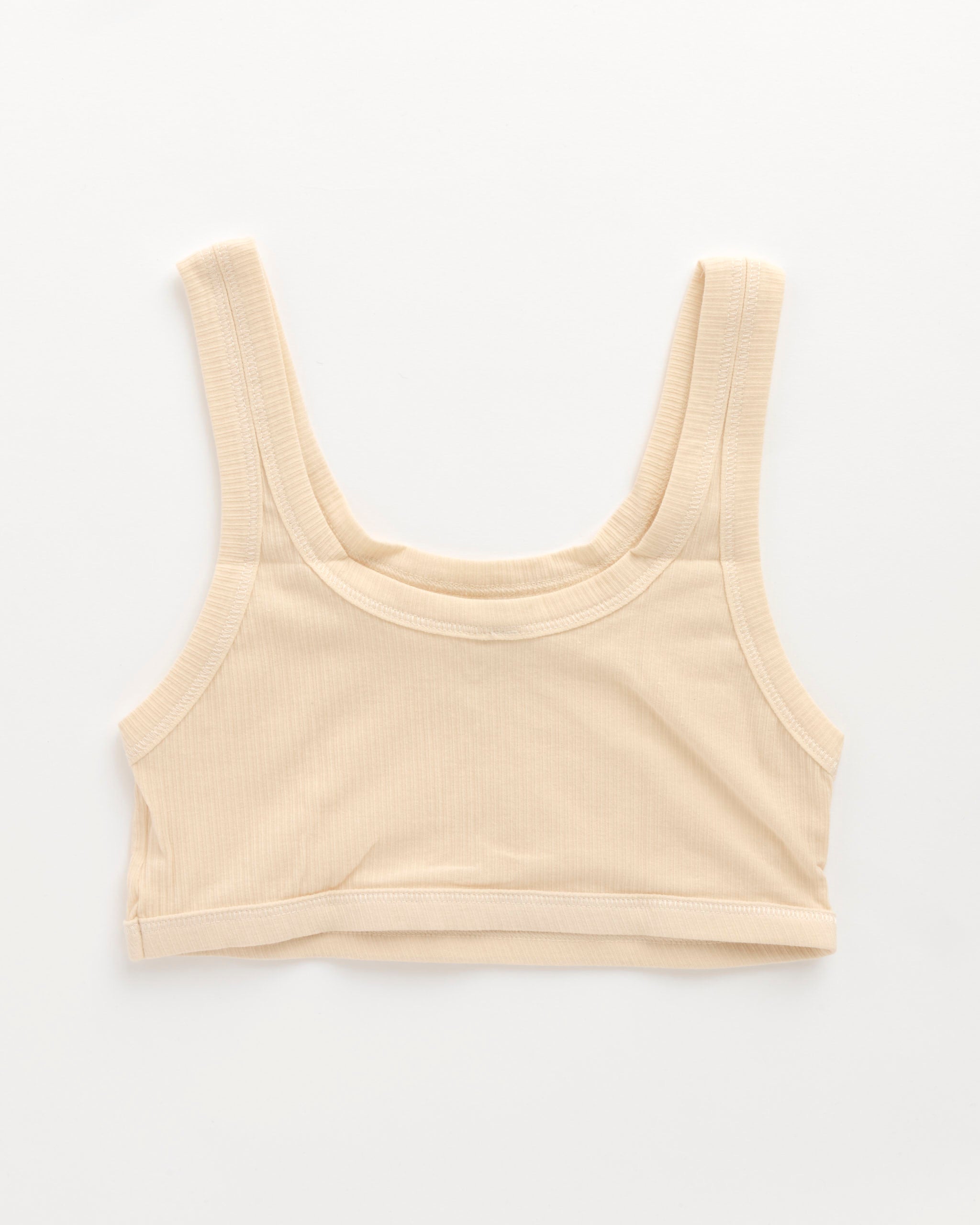 Heart Bra in Undyed - Undyed / S (273790)