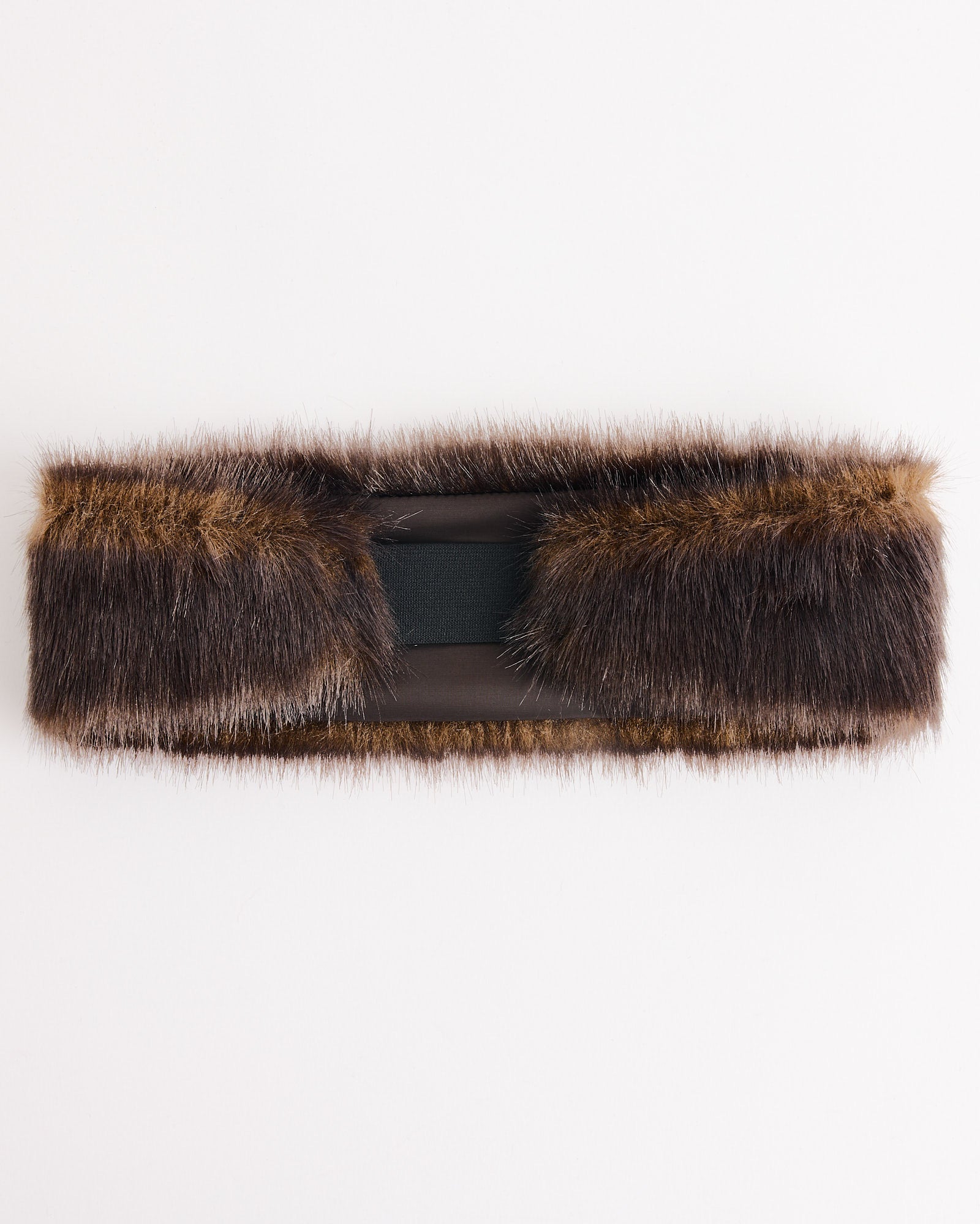 Amomento Fur Hairband - Dark Brown / OS (274049)
