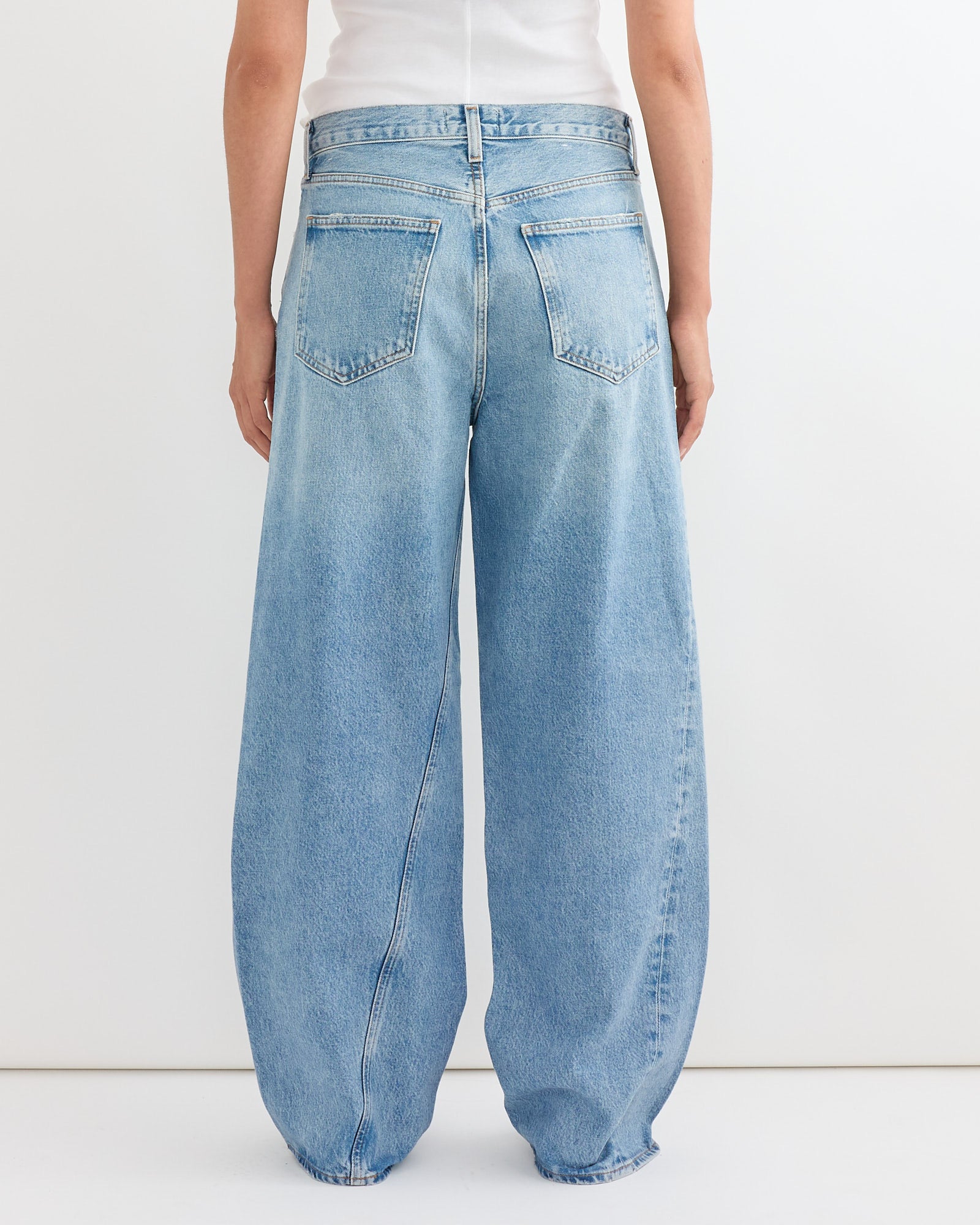 Twist Low Slung Baggy Jean in Stage - Stage / 26 (274086)