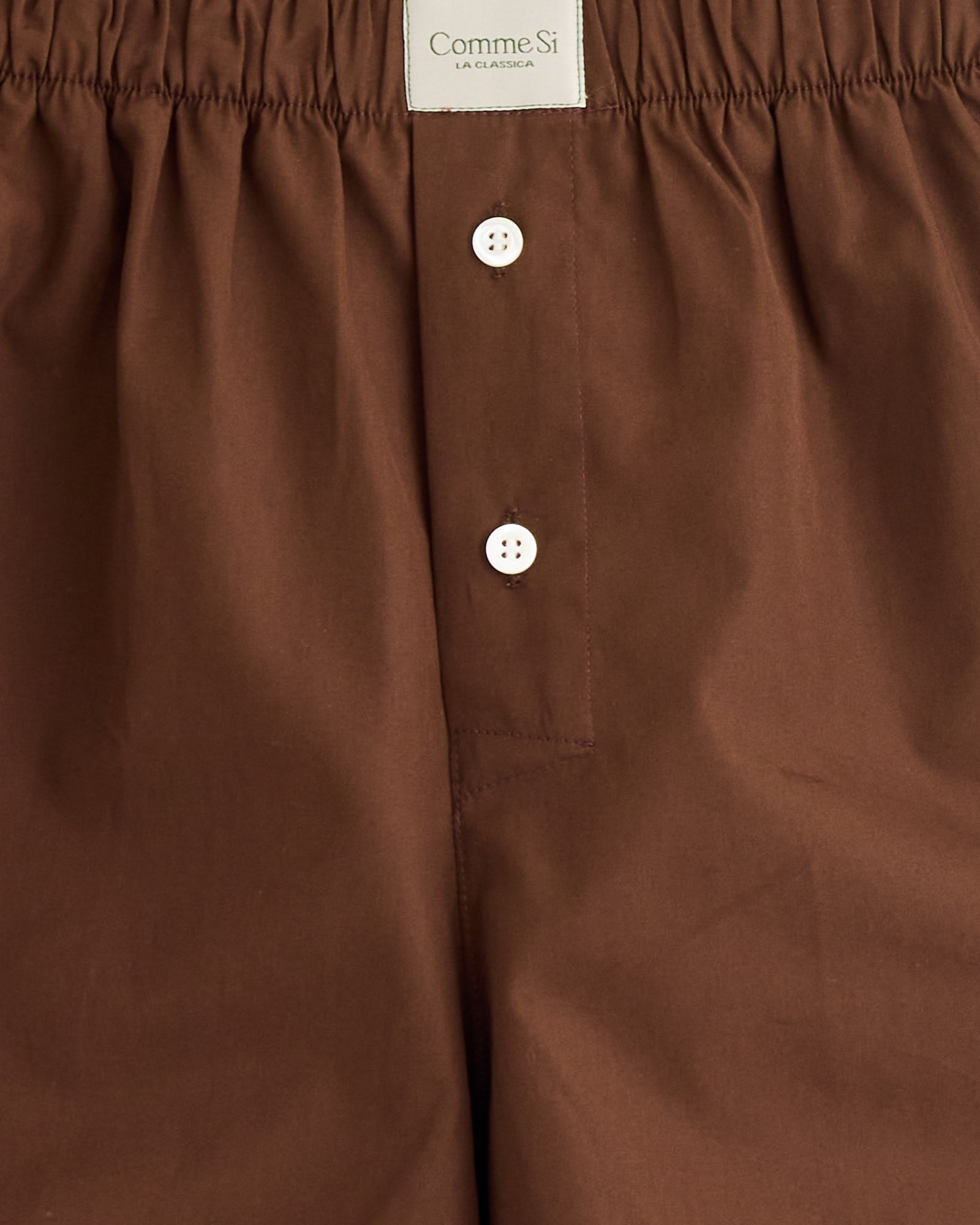 Comme Si La Boxer Classica Brown - Brown / S (274220)
