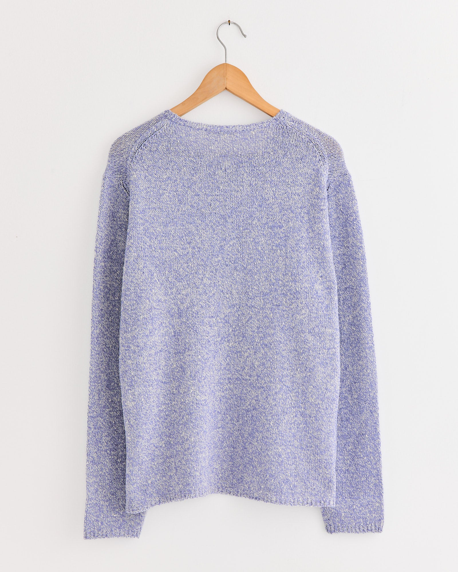 Auralee Airy Silk Wool Knit Pullover Top Light Purple - Top Light Purple / 4 (274471)