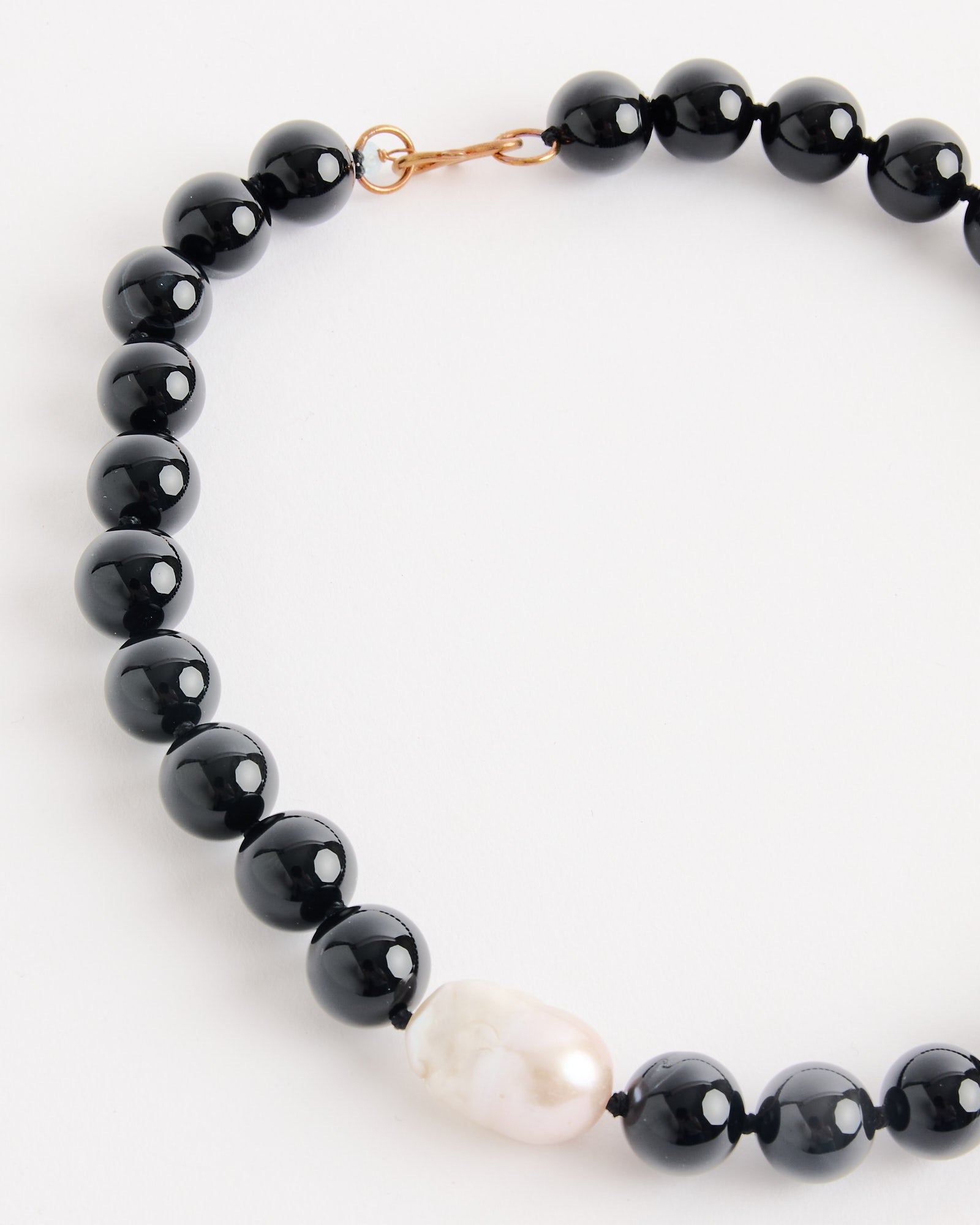 Hai Agnes Necklace - Pearl/Gold Plated / OS (274672)