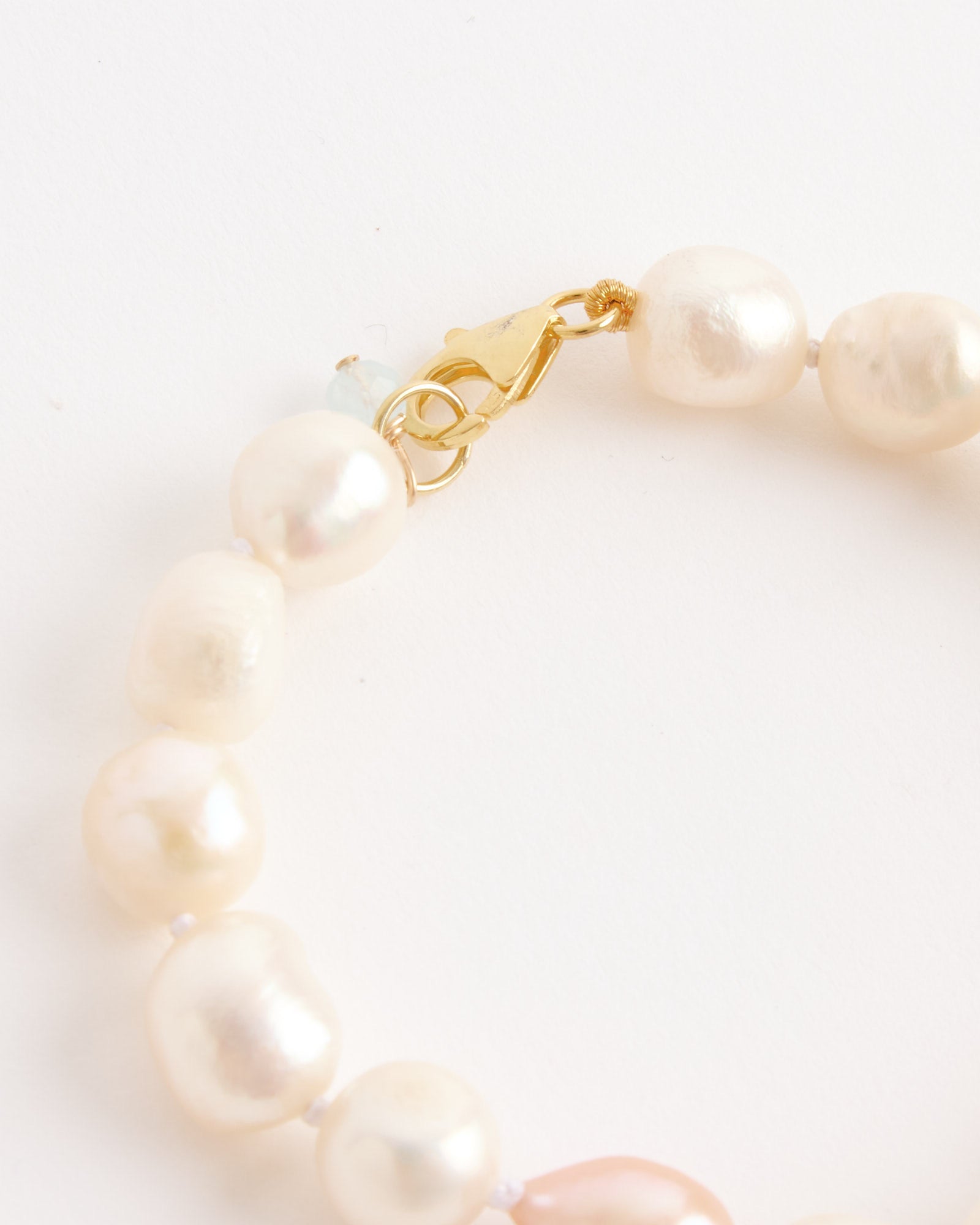 Hai Clara Bracelet - Pearl/Gold Plated / OS (274673)