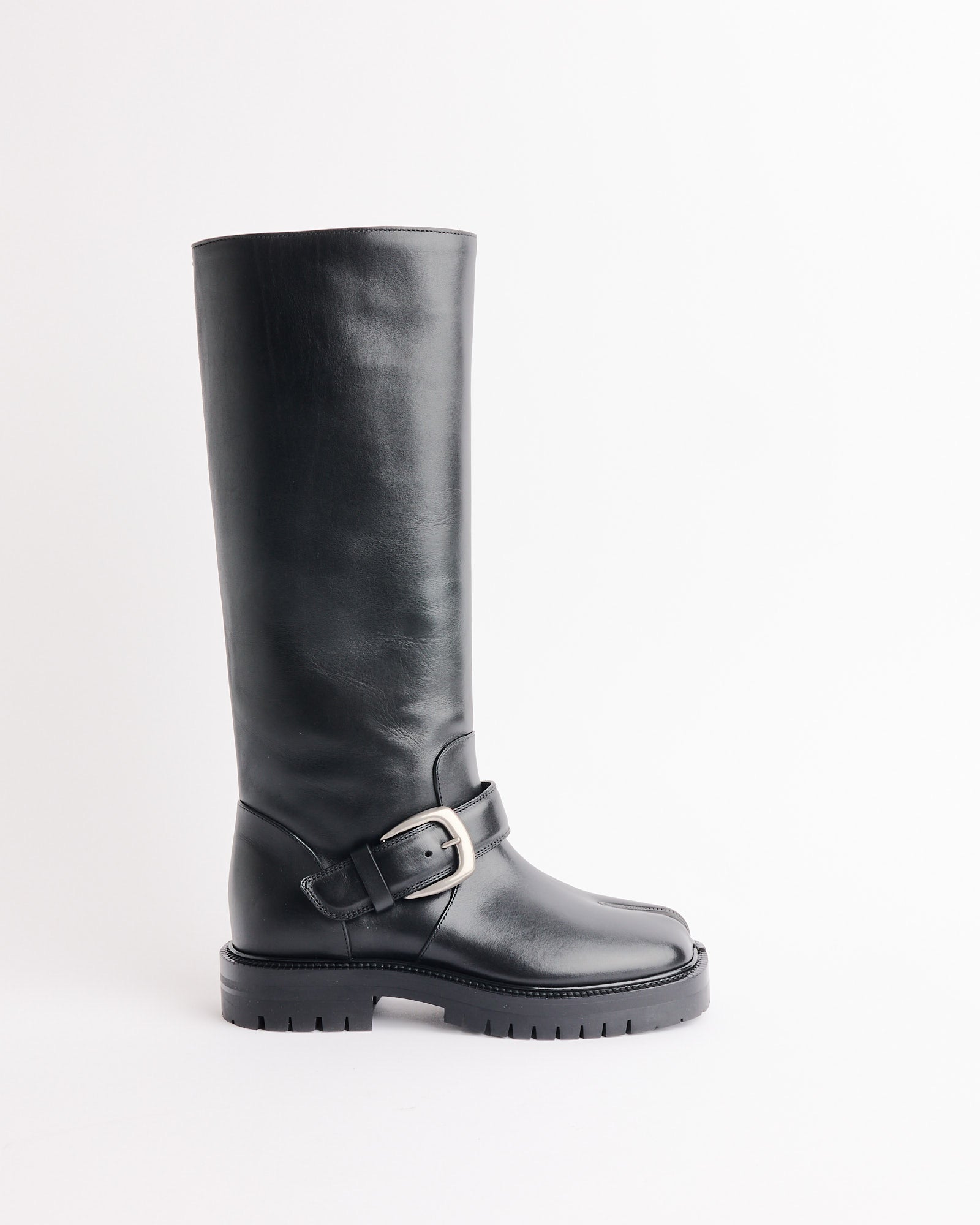 Maison Margiela Tabi County Knee Boot Black - Black / 38 (274892)