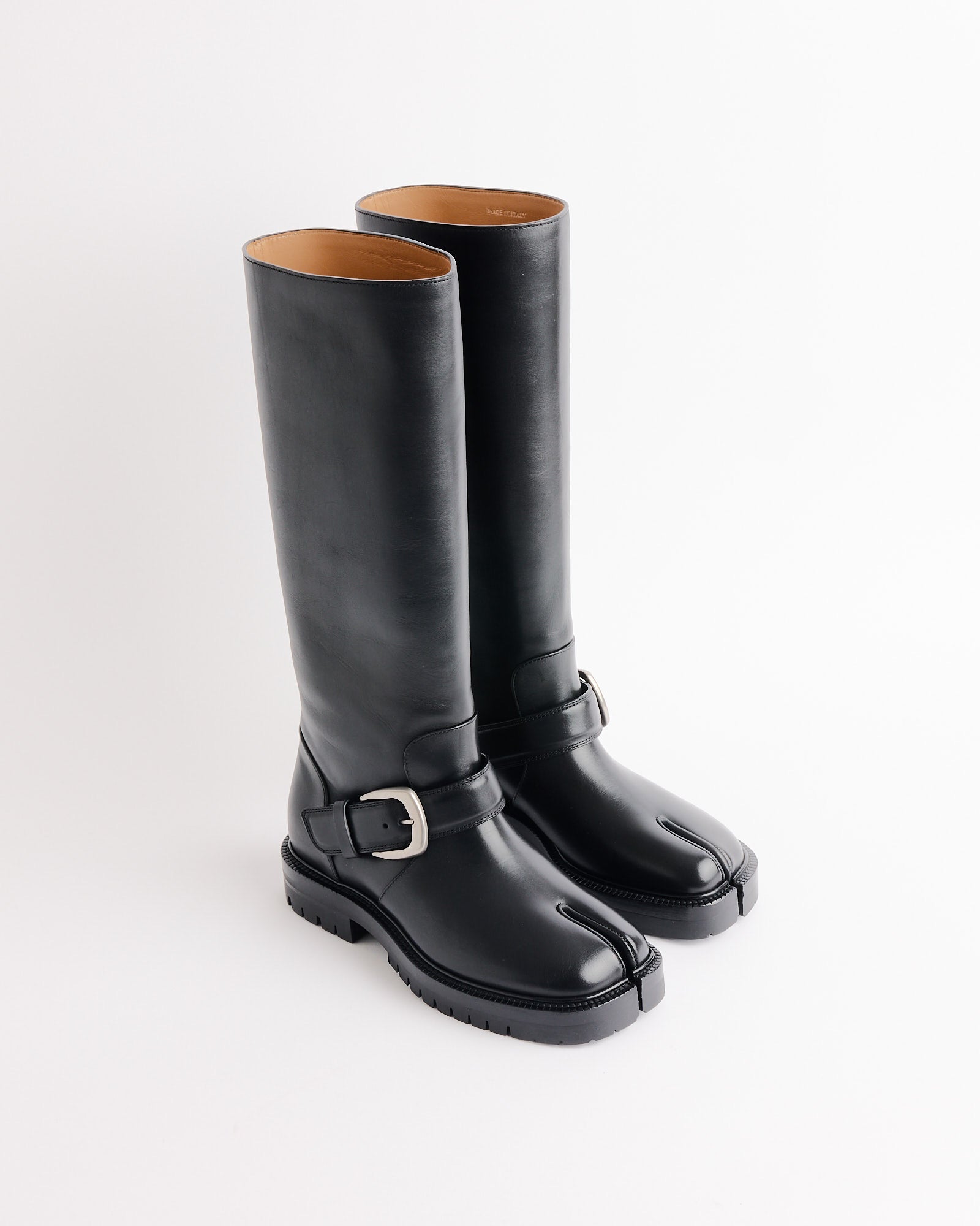 黒レザー tabi boots 37.5 Ninja Soft Leather Indoor Tabi Boots | Gaucho Ninja