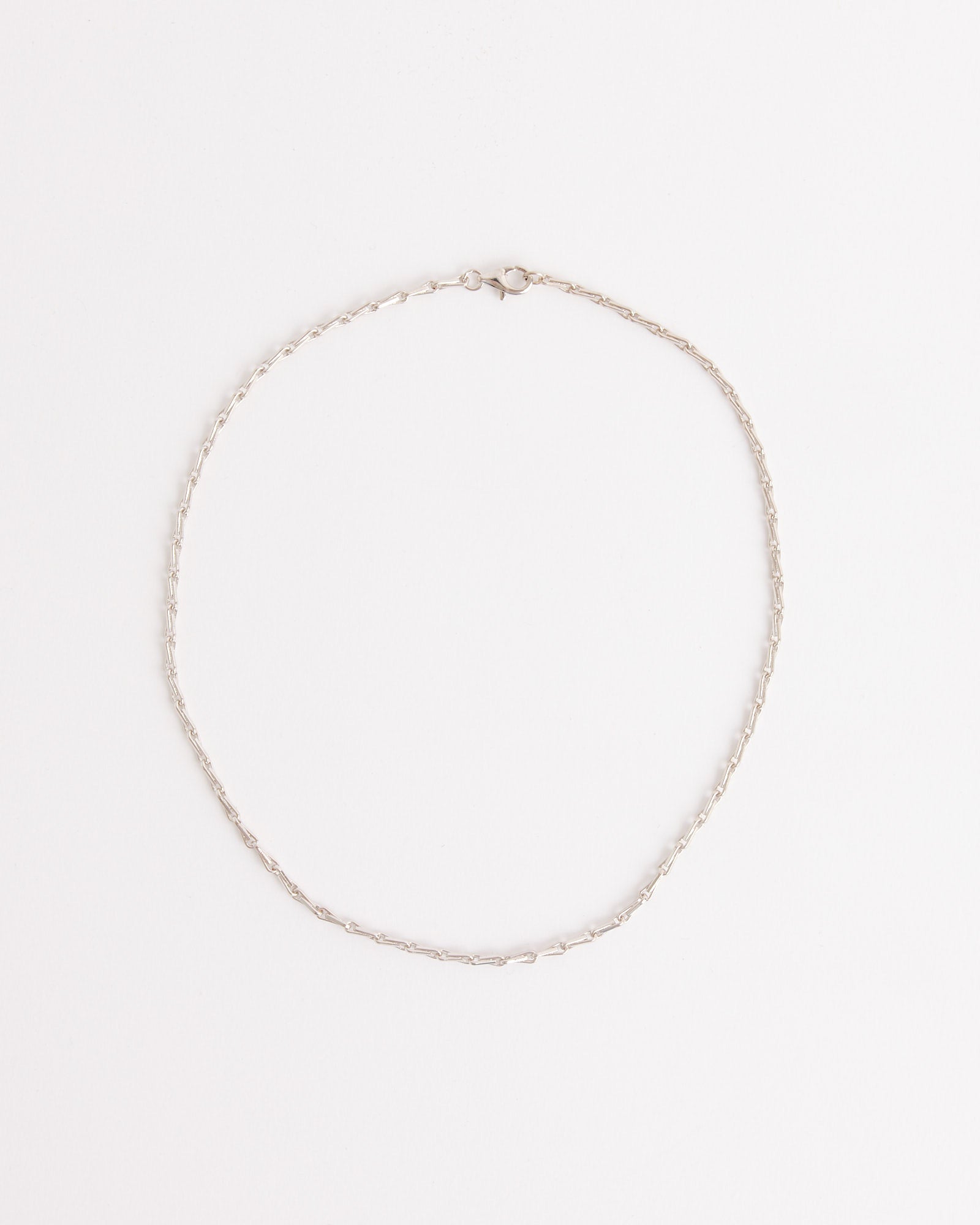 Laura Lombardi Silver Corre Chain - Platinum Plated Brass / 16" (274909)