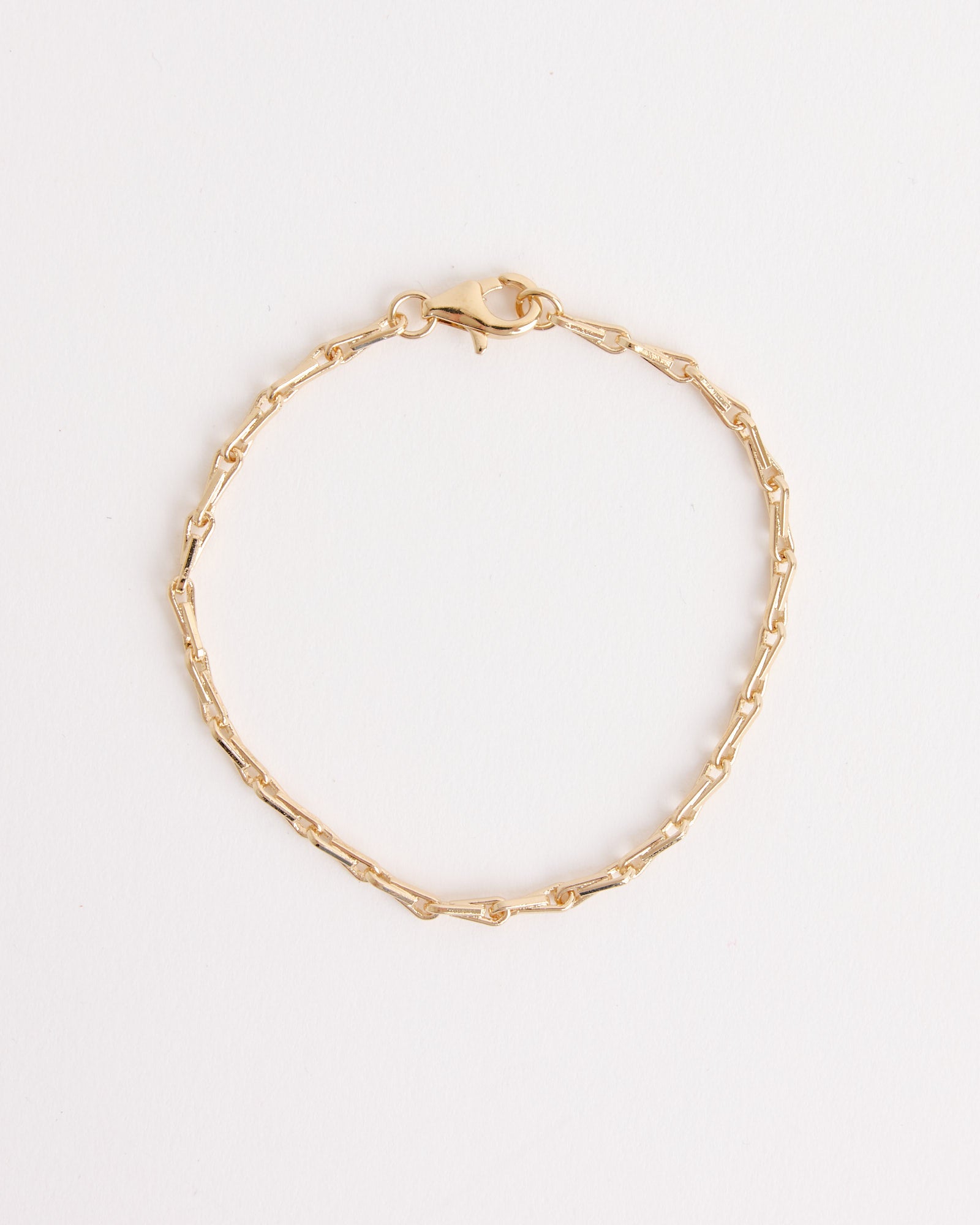 Laura Lombardi Corre Bracelet - 14K Gold Plated Brass / 7" (274917)