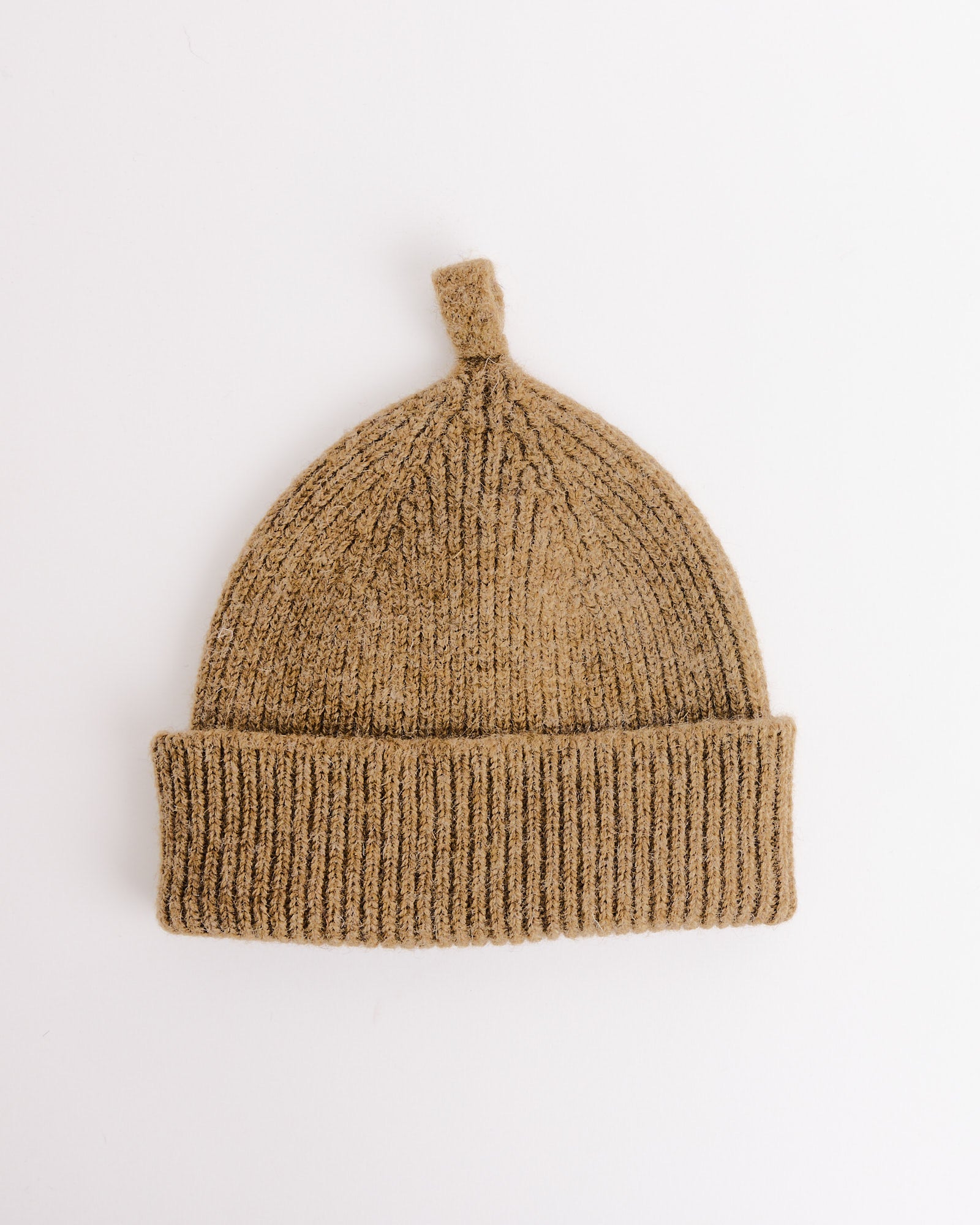 MHL Simple Ribbed Beanie Olive - Olive / OS (275077)