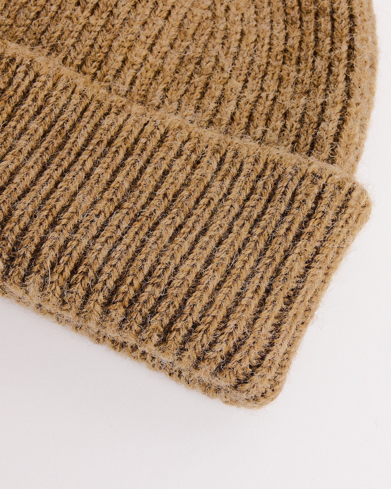 MHL Simple Ribbed Beanie Olive - Olive / OS (275077)