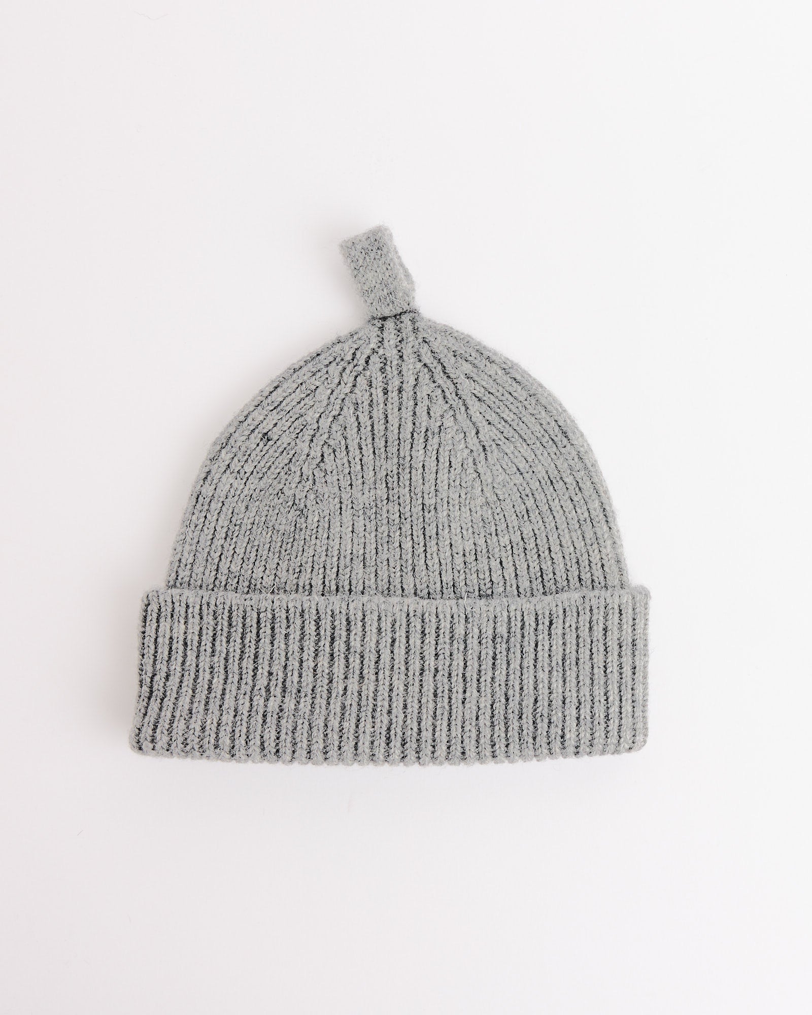 MHL Simple Ribbed Beanie Grey - Grey / OS (275078)