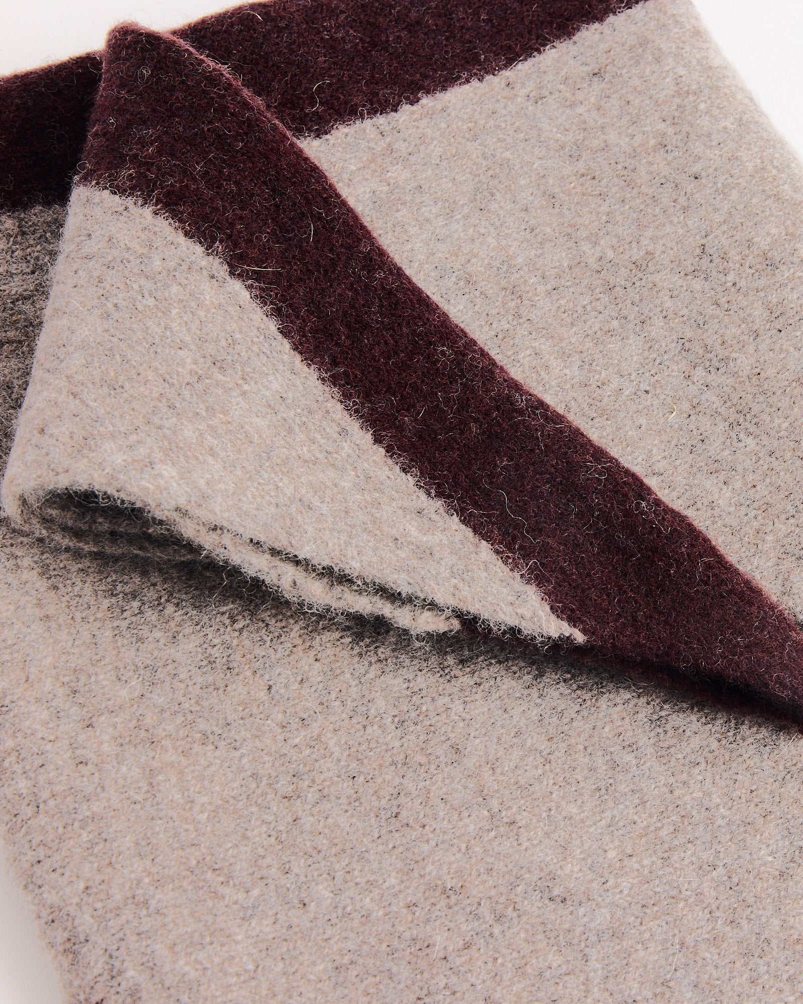 MHL Tipped Scout Scarf Pebble/Mahogany - Pebble/Mahogany / OS (275083)