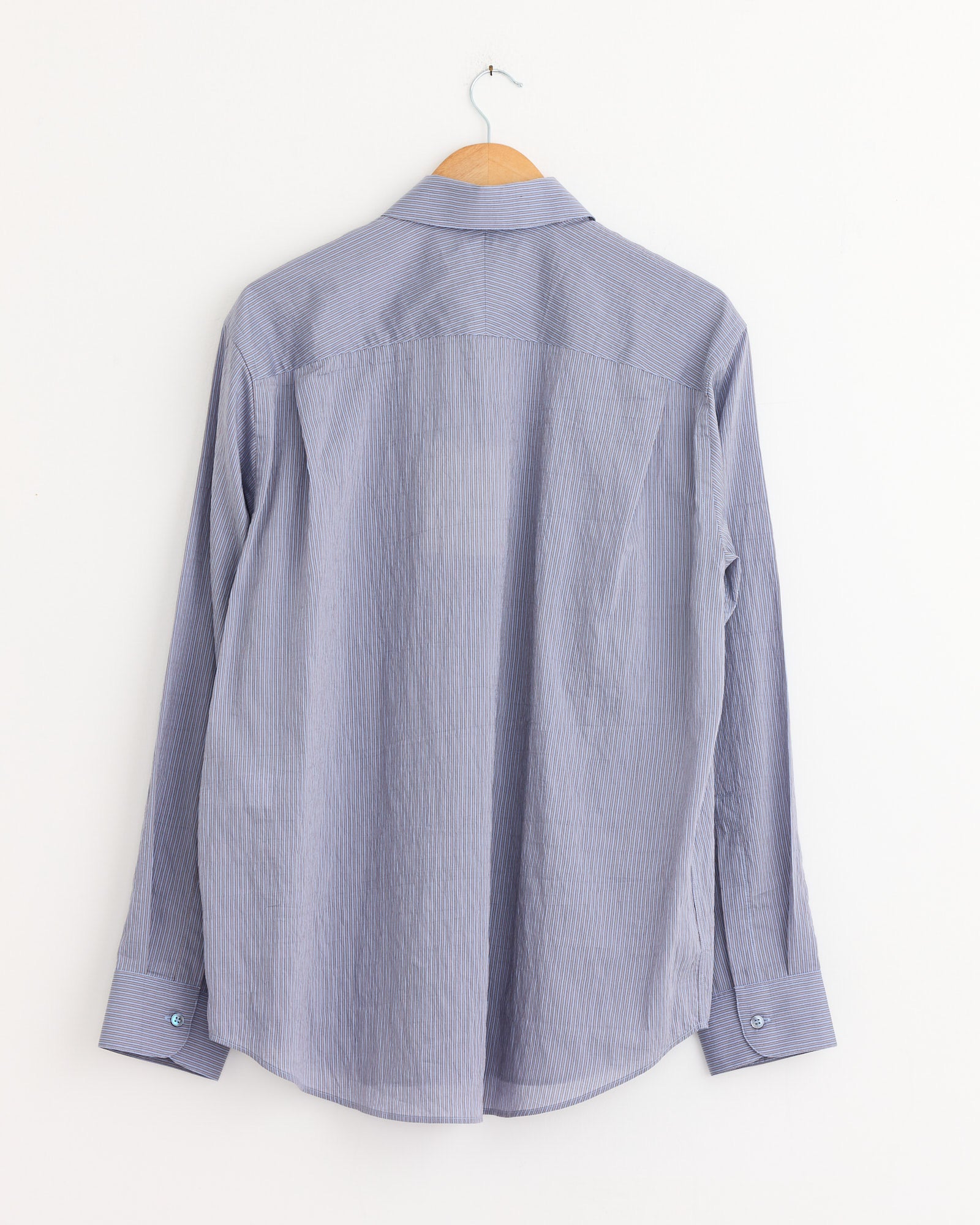 Studio Nicholson View Shirt Lilac Stripe - Lilac Stripe / S (275149)