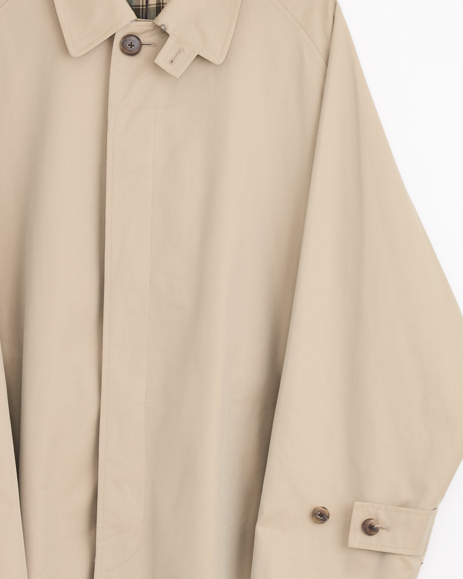 Studio Nicholson x BEAMS PLUS Peter Raincoat in Tan