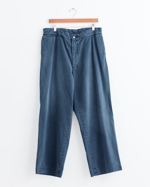 パンツ 60s PowerHouse VINTAGE workpants W34 L28 Vintage Denim 1960s Swiss Work Pants / Chore Trousers - Salt