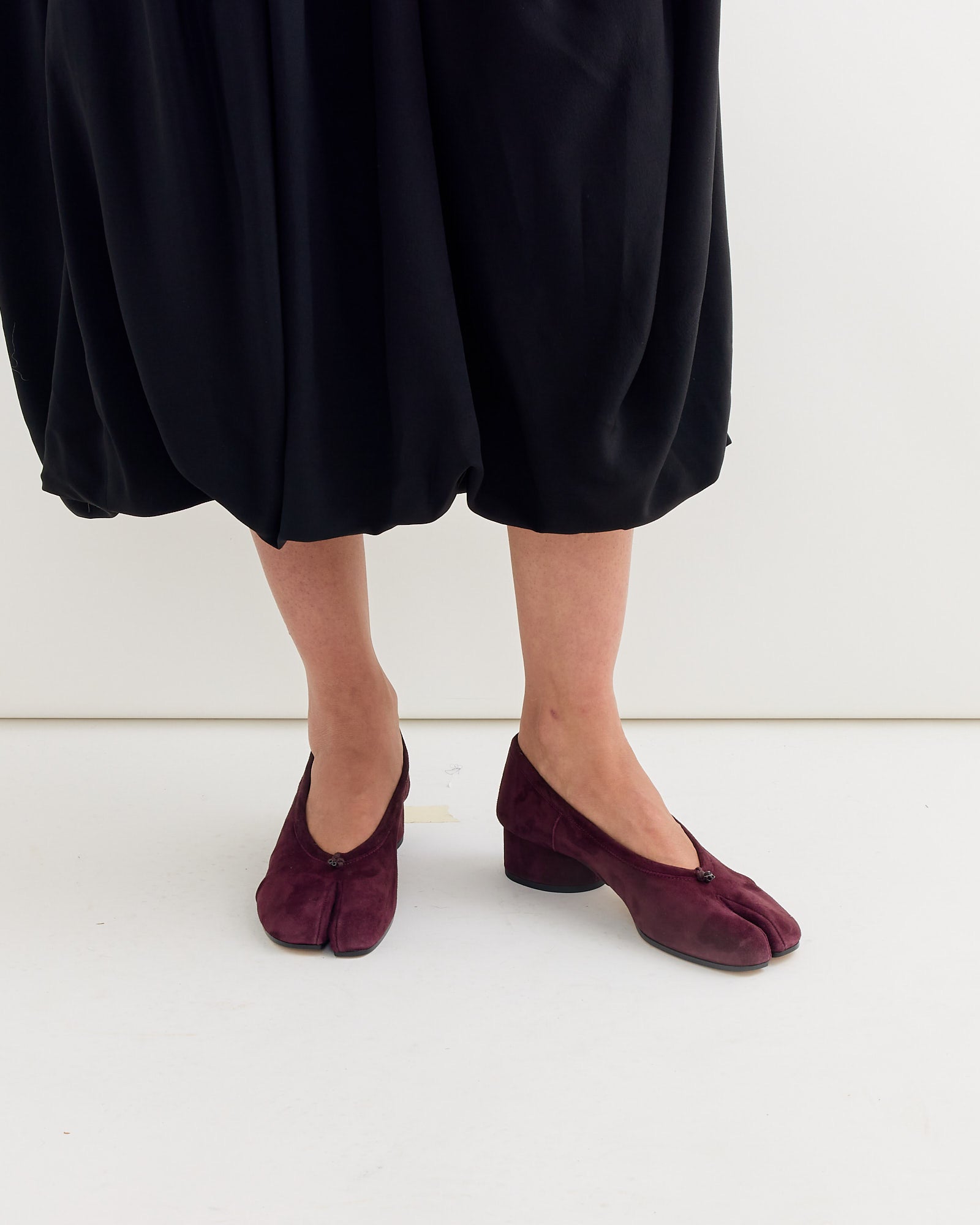Tabi New Ballerina in Bordeaux