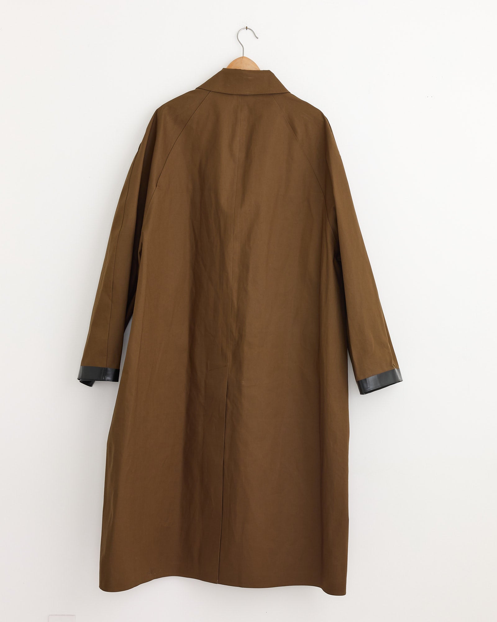 Studio Nicholson x Mackintosh Ettrick Long Coat in Peat