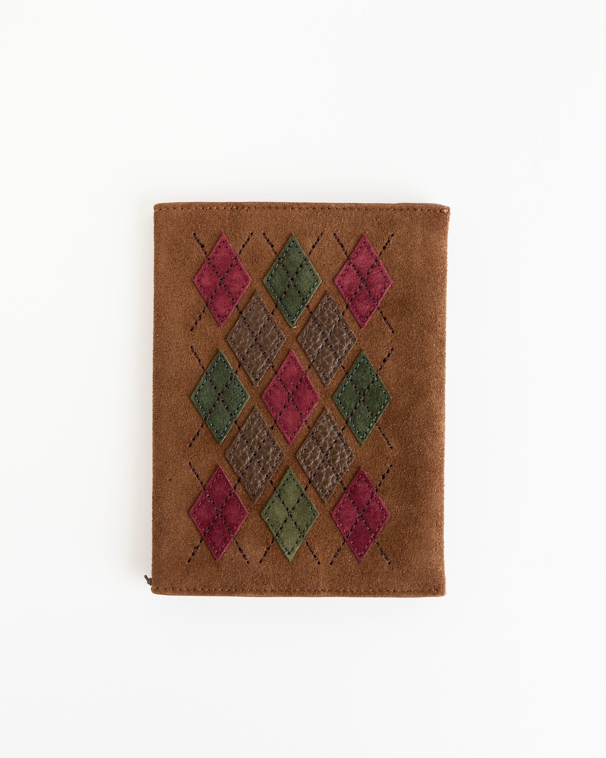 Hender Scheme Argyle Book Cover - Argyle Brown - Default Title (275746)