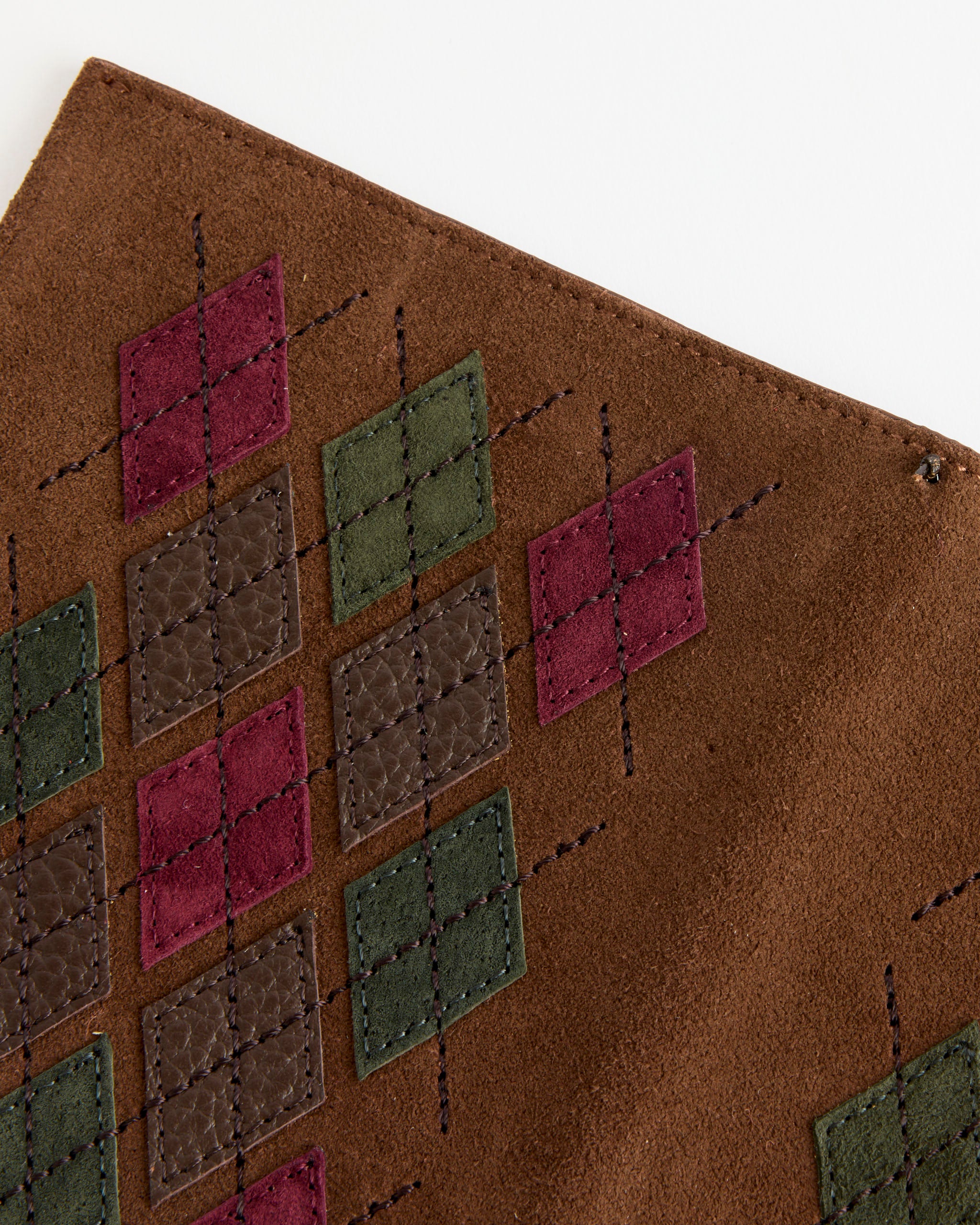 Hender Scheme Argyle Book Cover - Argyle Brown - Default Title (275746)