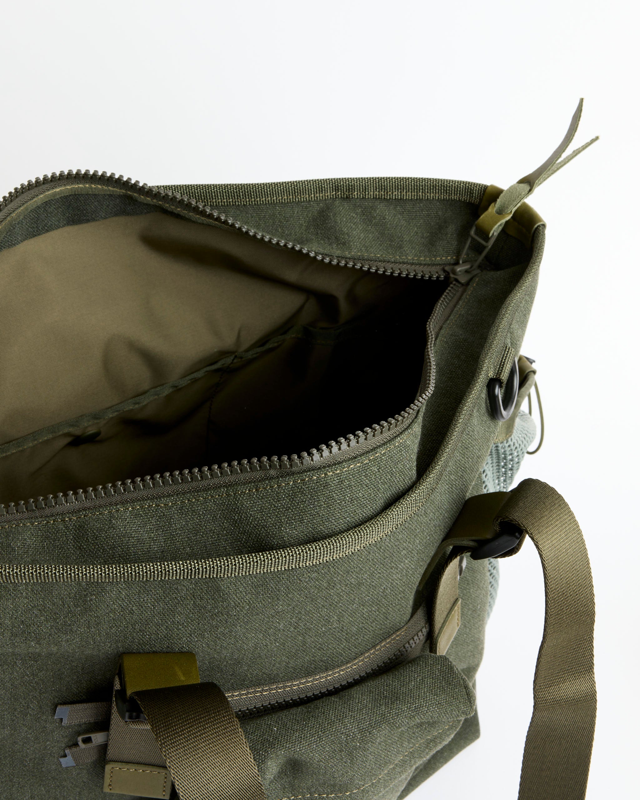 Hender Scheme Dual Tote Big Bag - Khaki Olive - Default Title (275750)