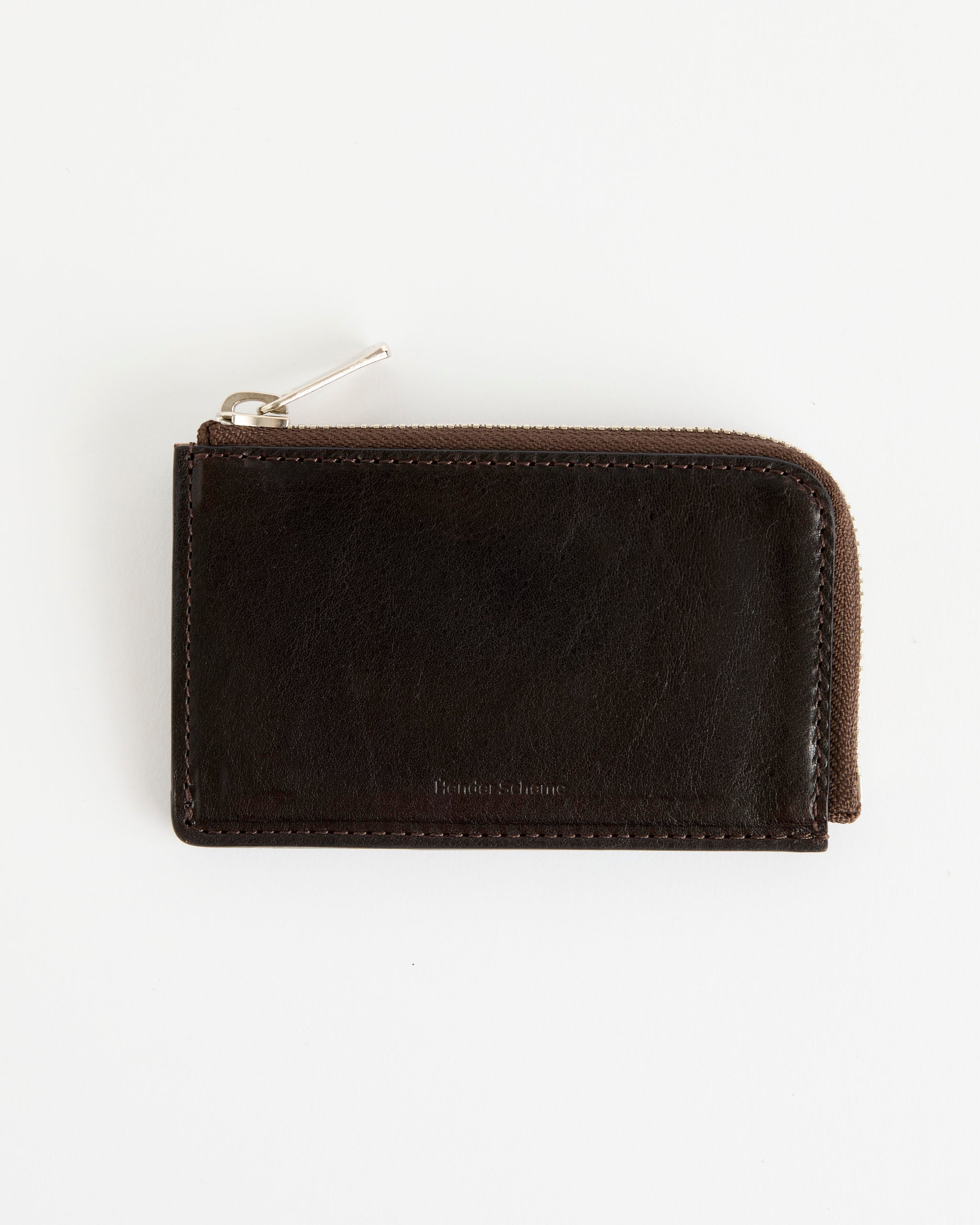 Hender Scheme L Zip Wallet Chocolate - Chocolate / OS (275751)