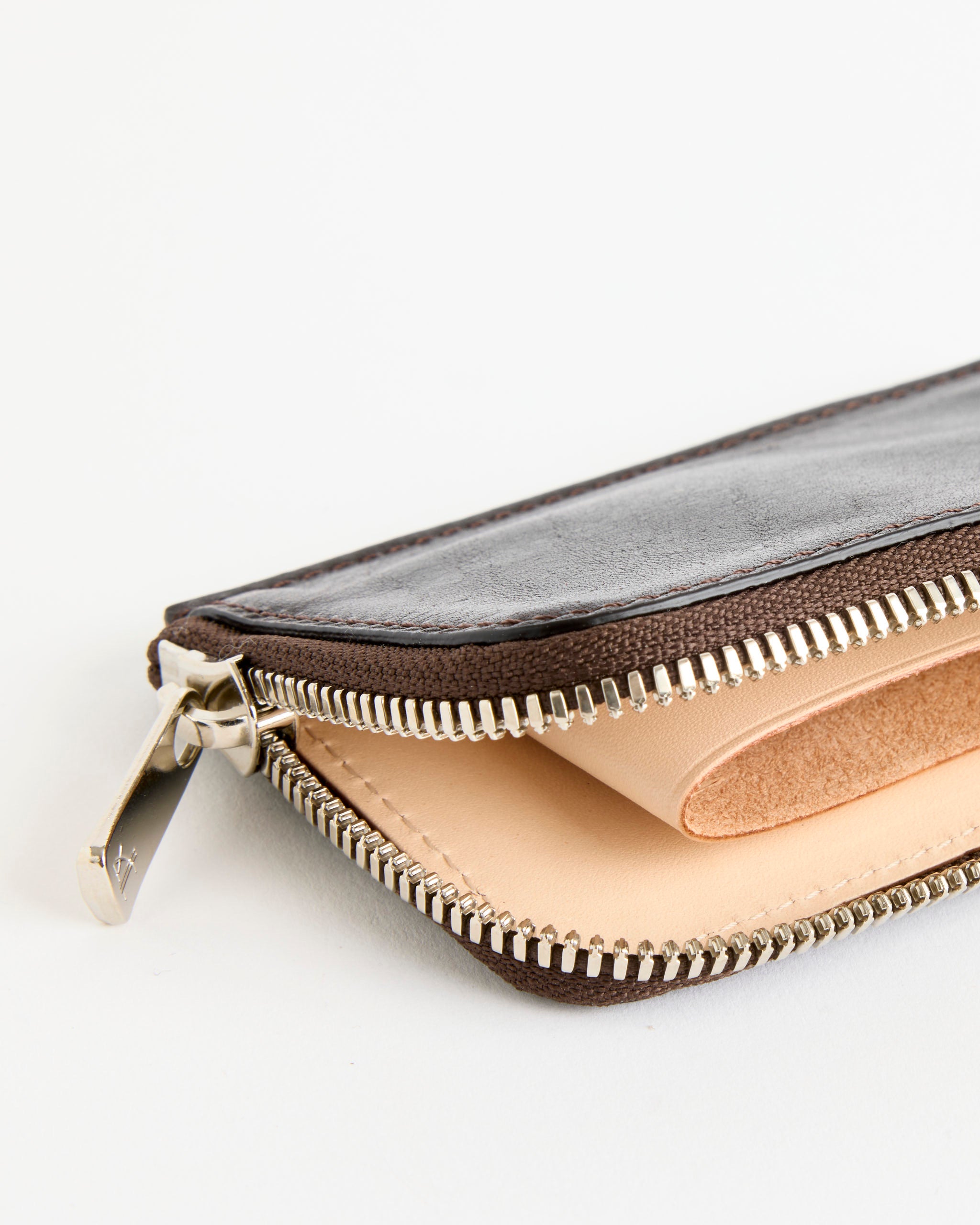 Hender Scheme L Zip Wallet Chocolate - Chocolate / OS (275751)