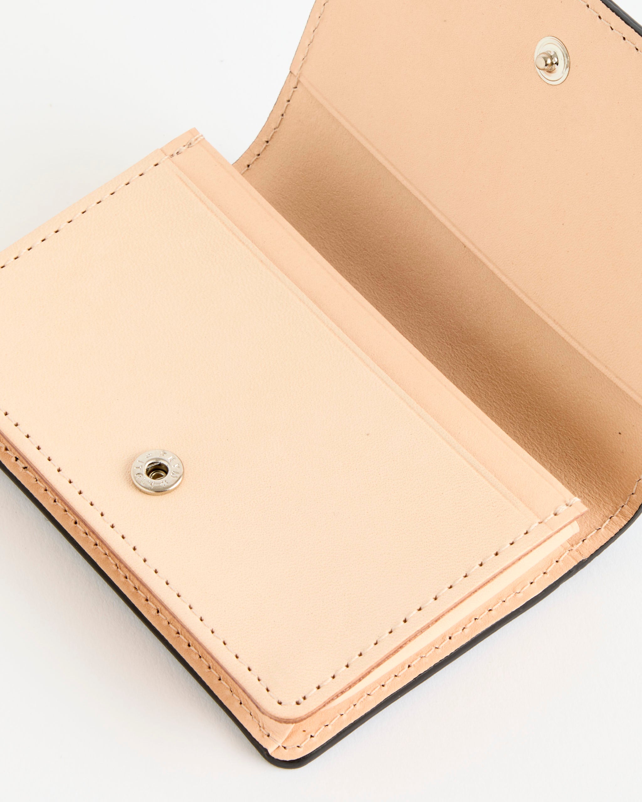 Multilayered Card Case in Black