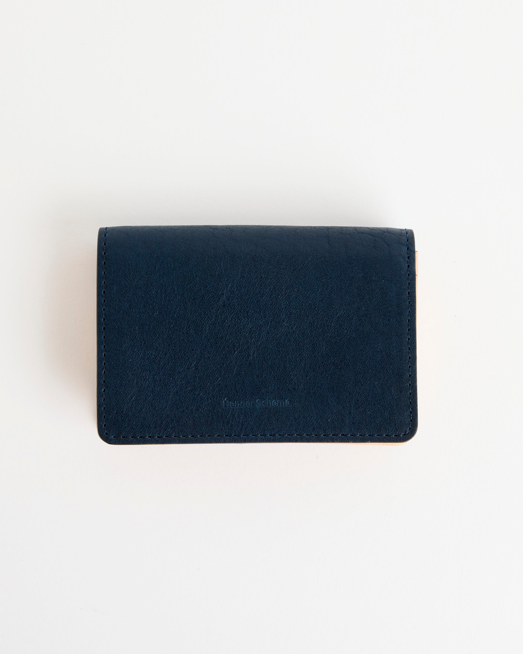 Hender Scheme Multilayered Card Case Navy - Navy / OS (275757)