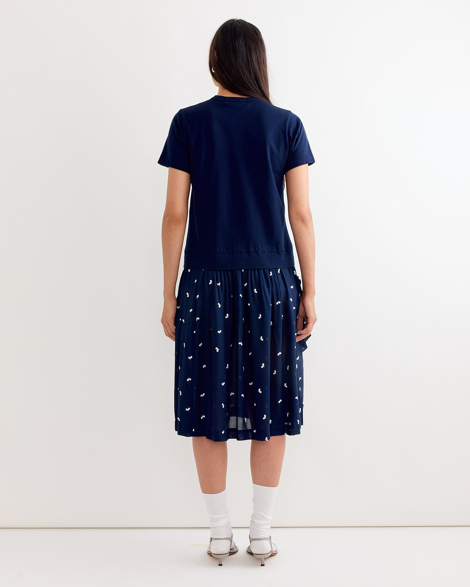 Comme Des Garçons Girl 006 Dress Navy - Navy / S (275765)