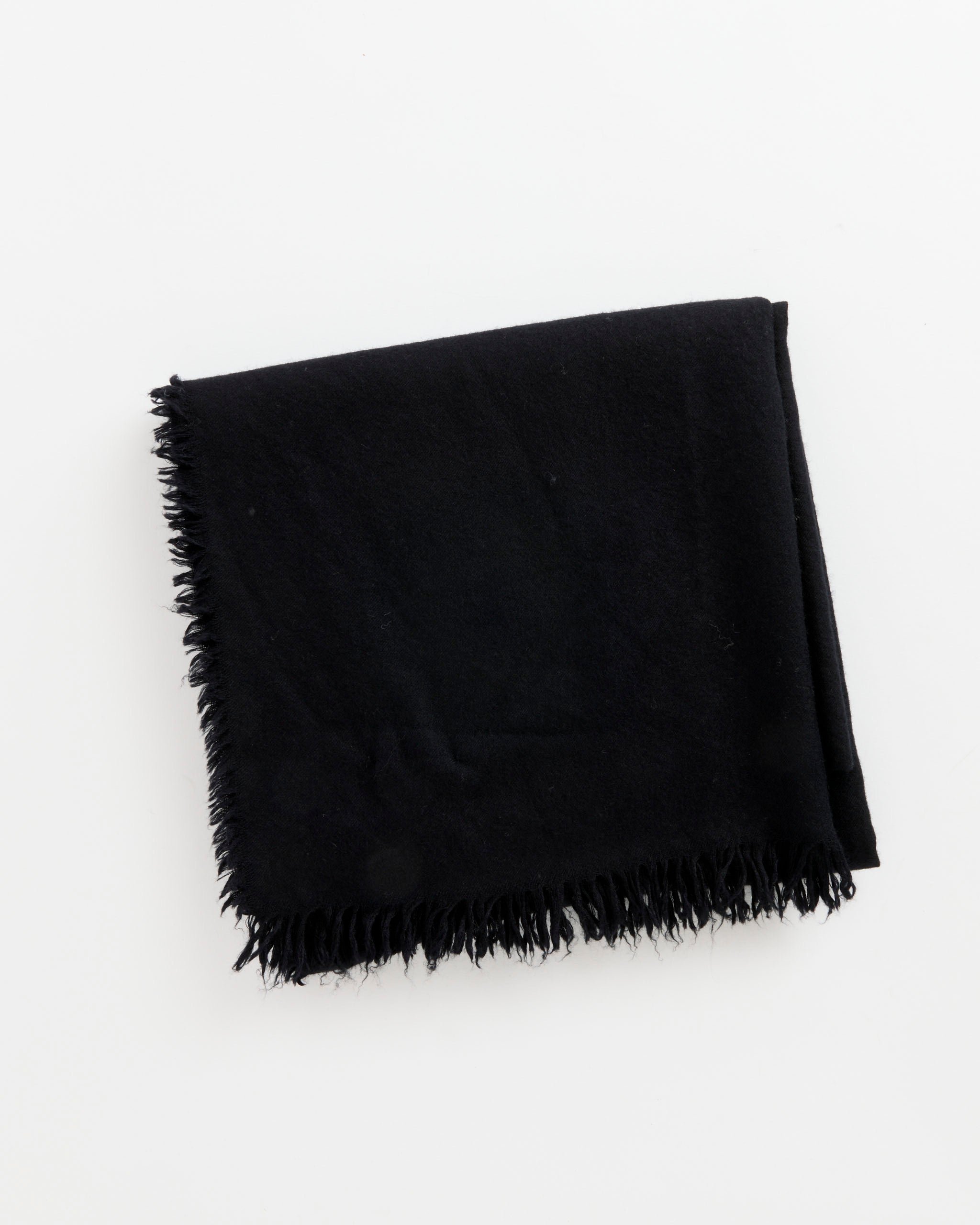 Comoli Cashmere Silk Garment Dyed Stole - Navy / OS (275827)