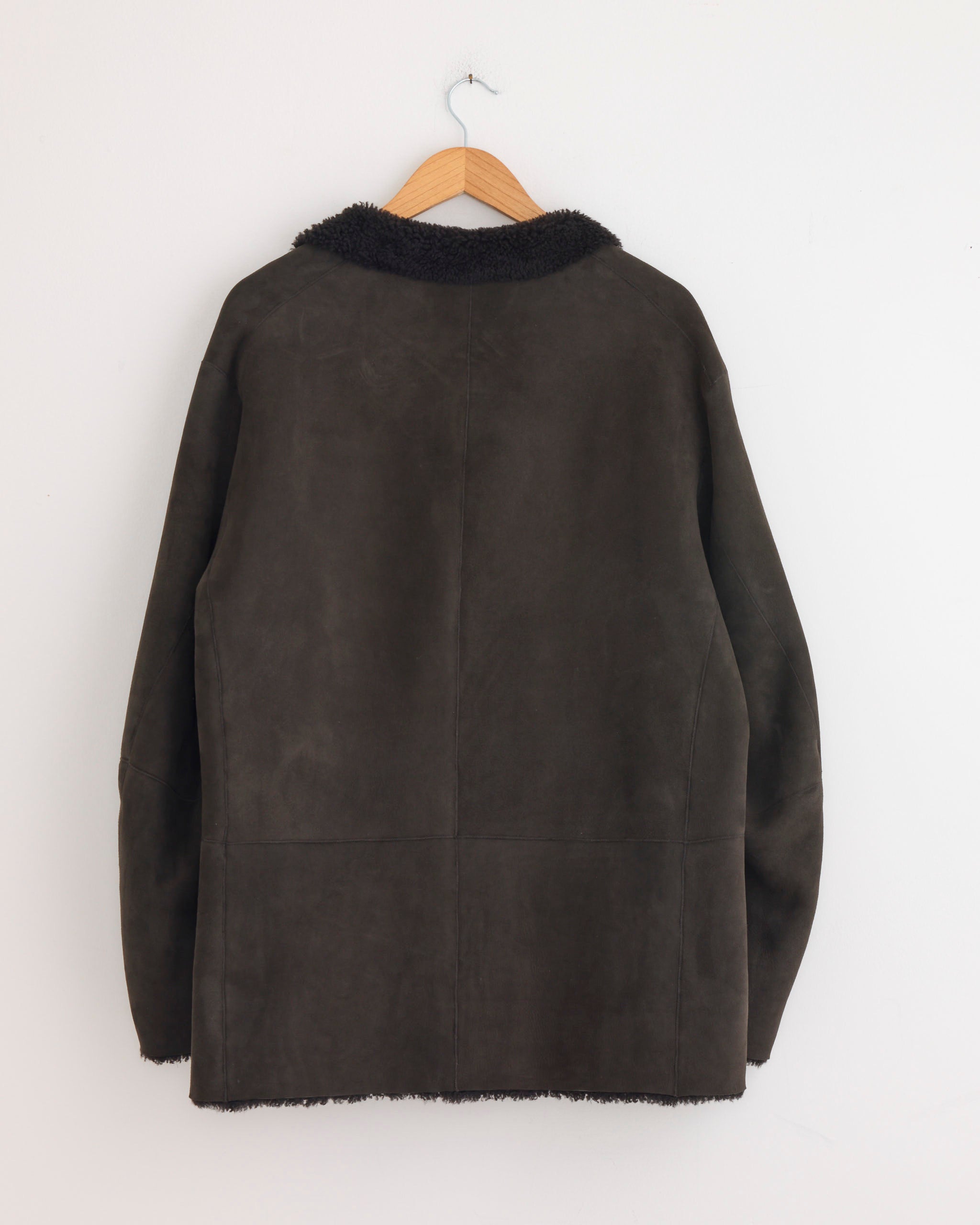 Sheepskin Jacket in Brown
