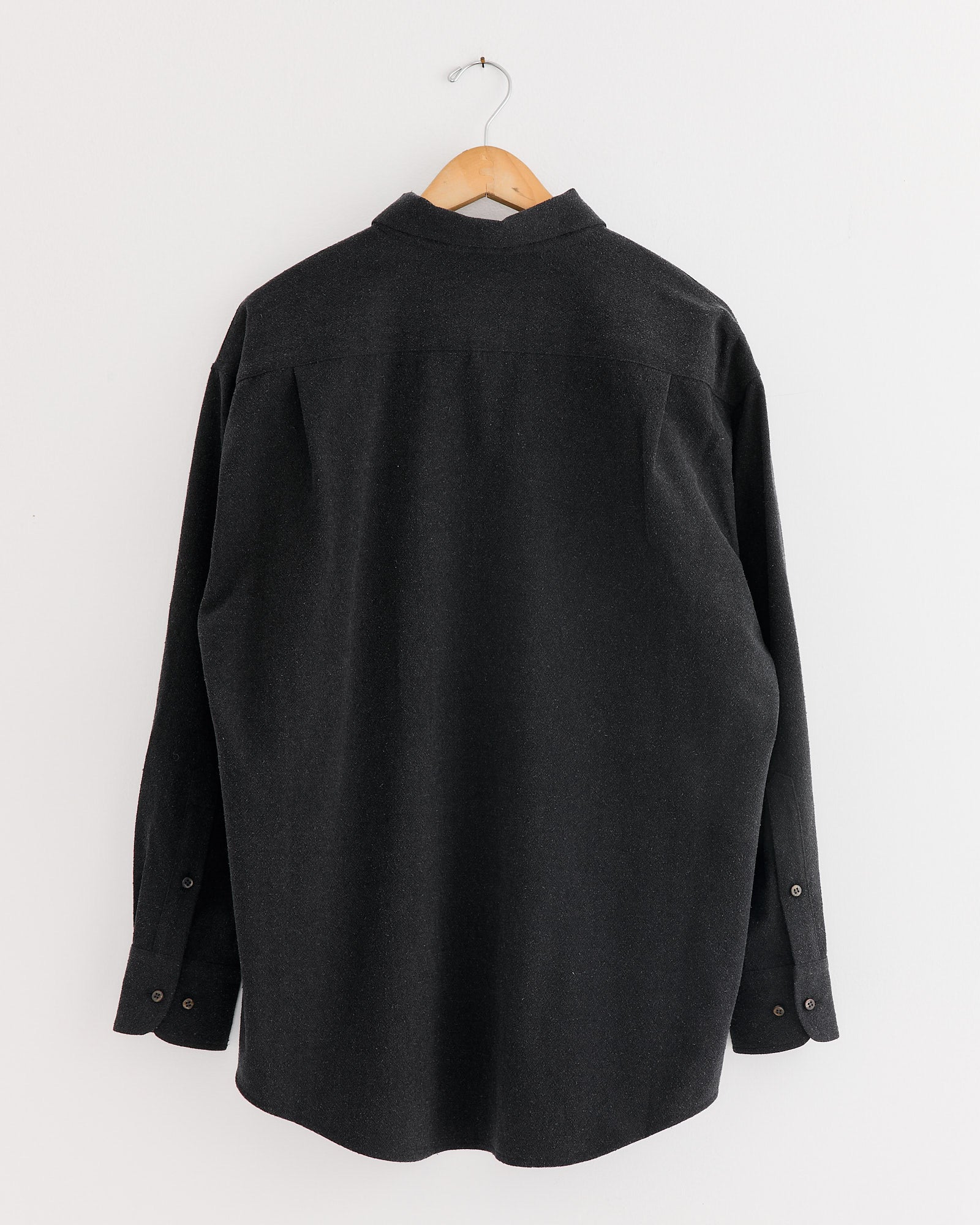 Cale Silk Wool Shirt Black - Black / 4 (275930)