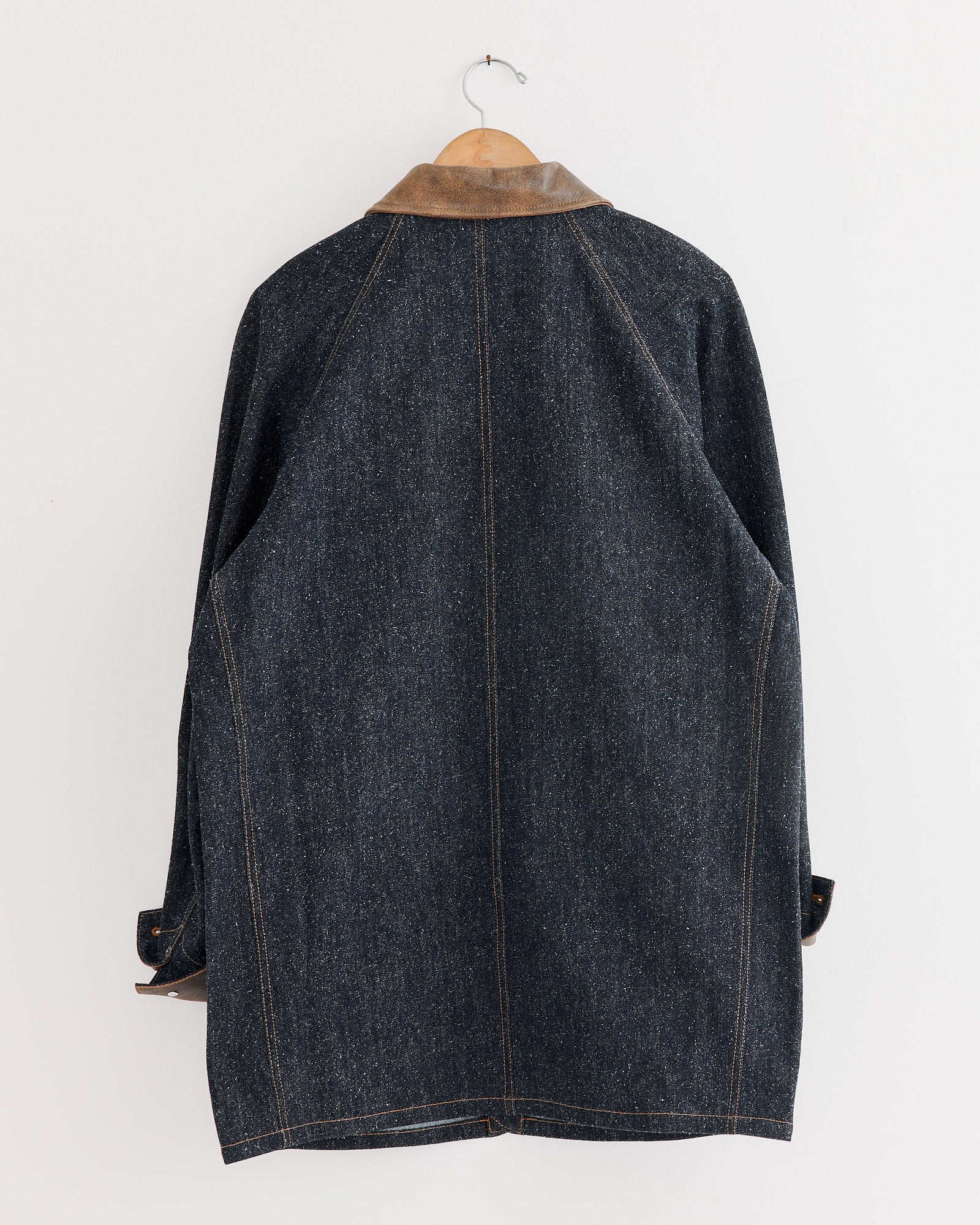 Cale Cotton Silk Denim Jacket Blue - Blue / 4 (275936)