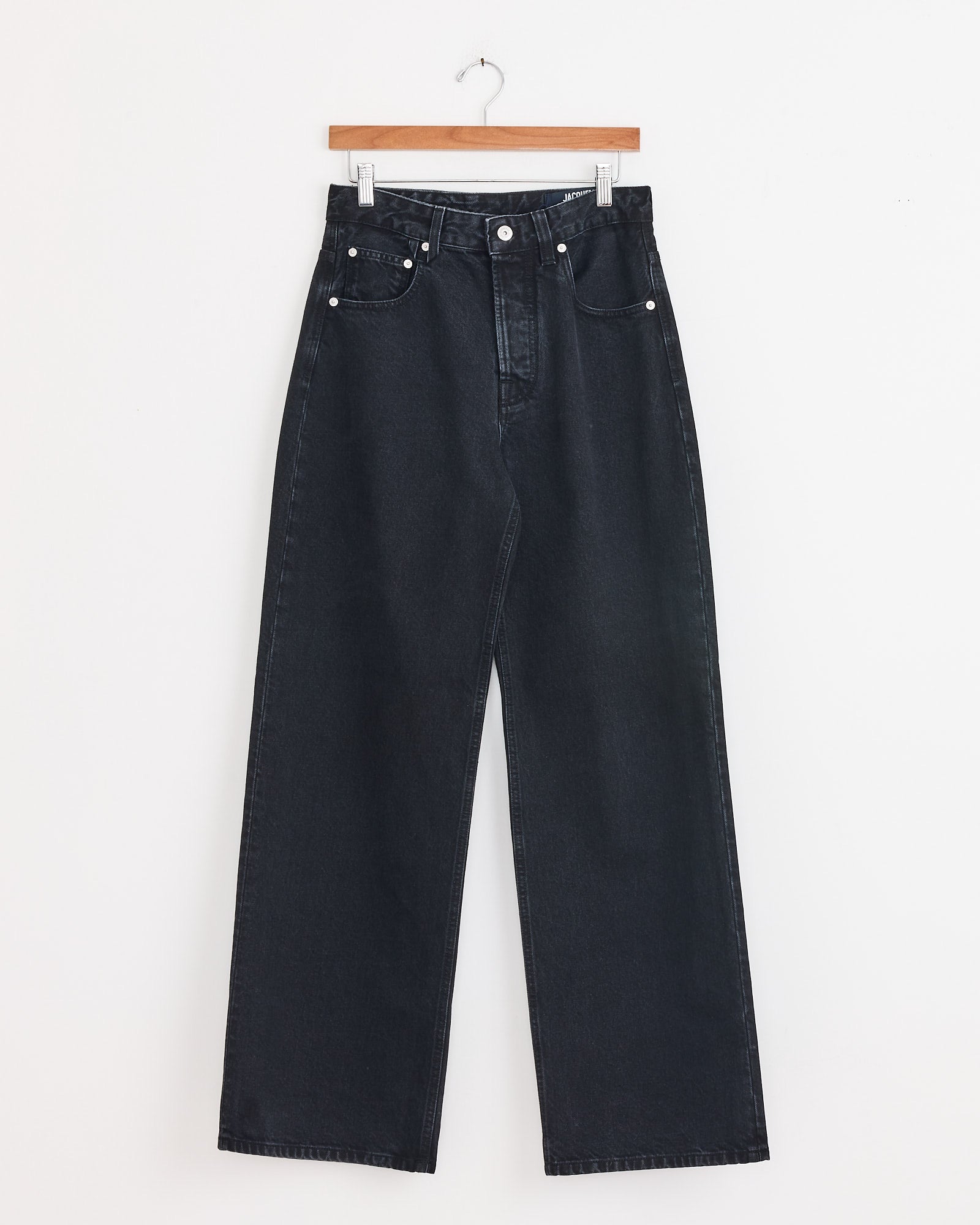 Le De-Nimes Large Pant in Black - Black / 26 (276550)