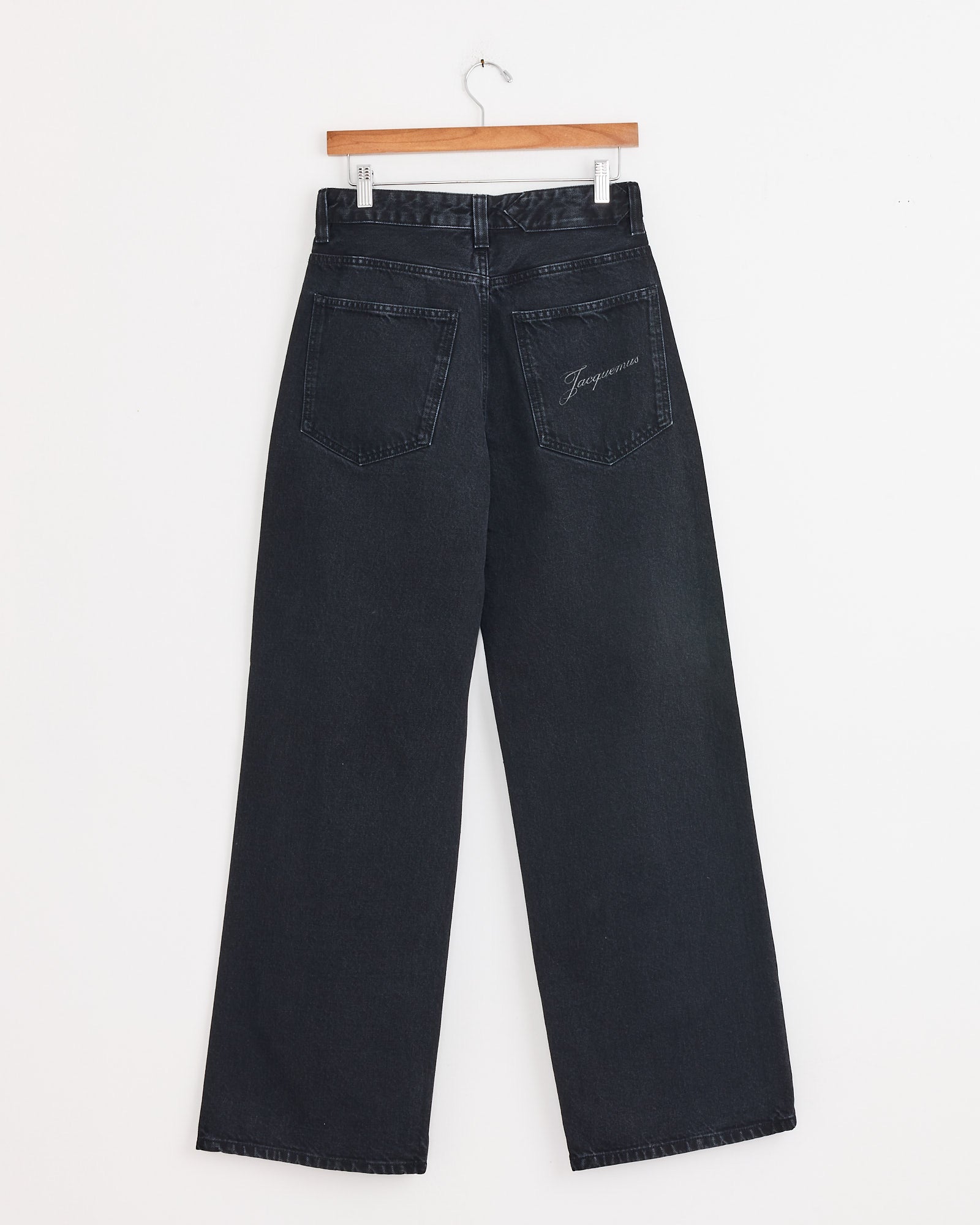 Le De-Nimes Large Pant in Black - Black / 26 (276550)