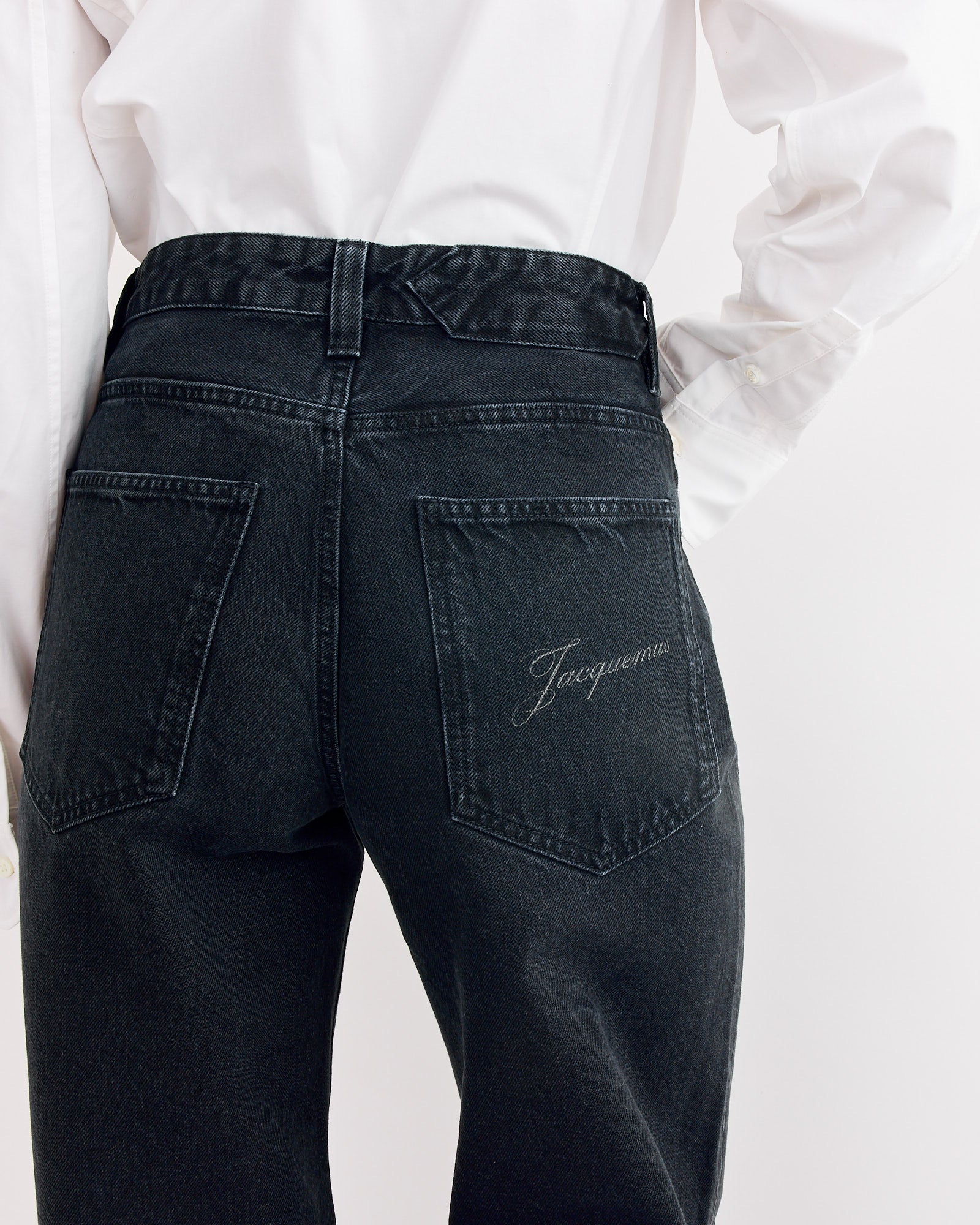 Le De-Nimes Large Pant in Black
