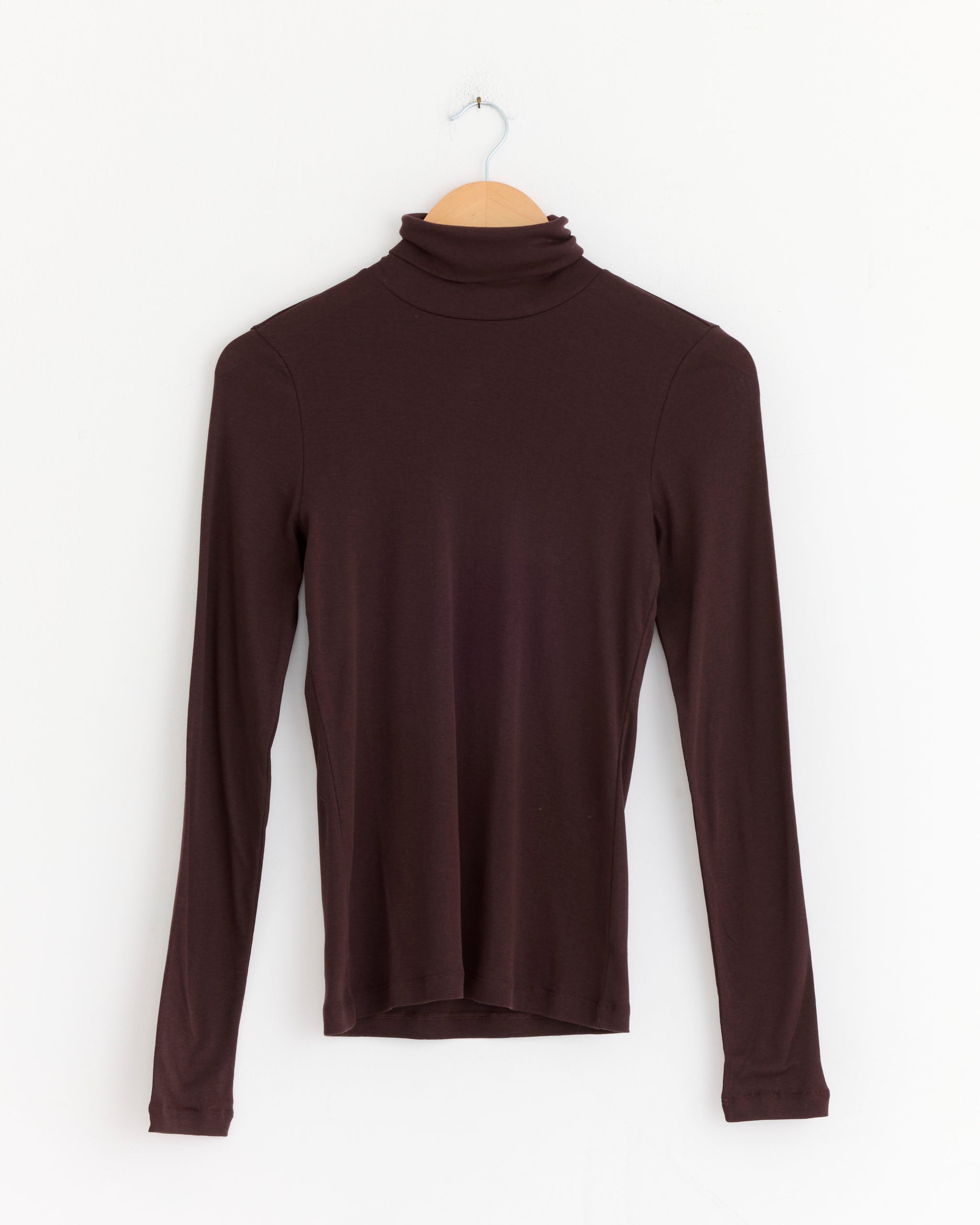 FLORE FLORE Dinah Turtleneck Choco Plum - Choco Plum / S (276610)