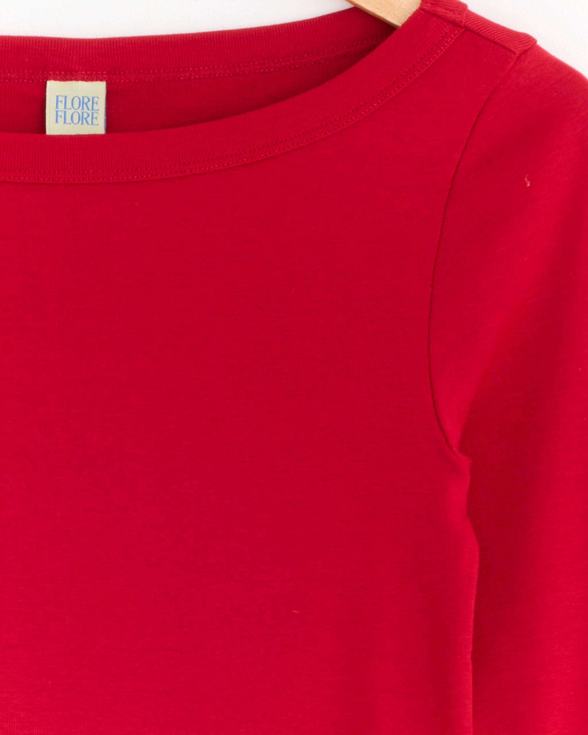 FLORE FLORE Steffi L/S Tee Red - Red / S (276622)