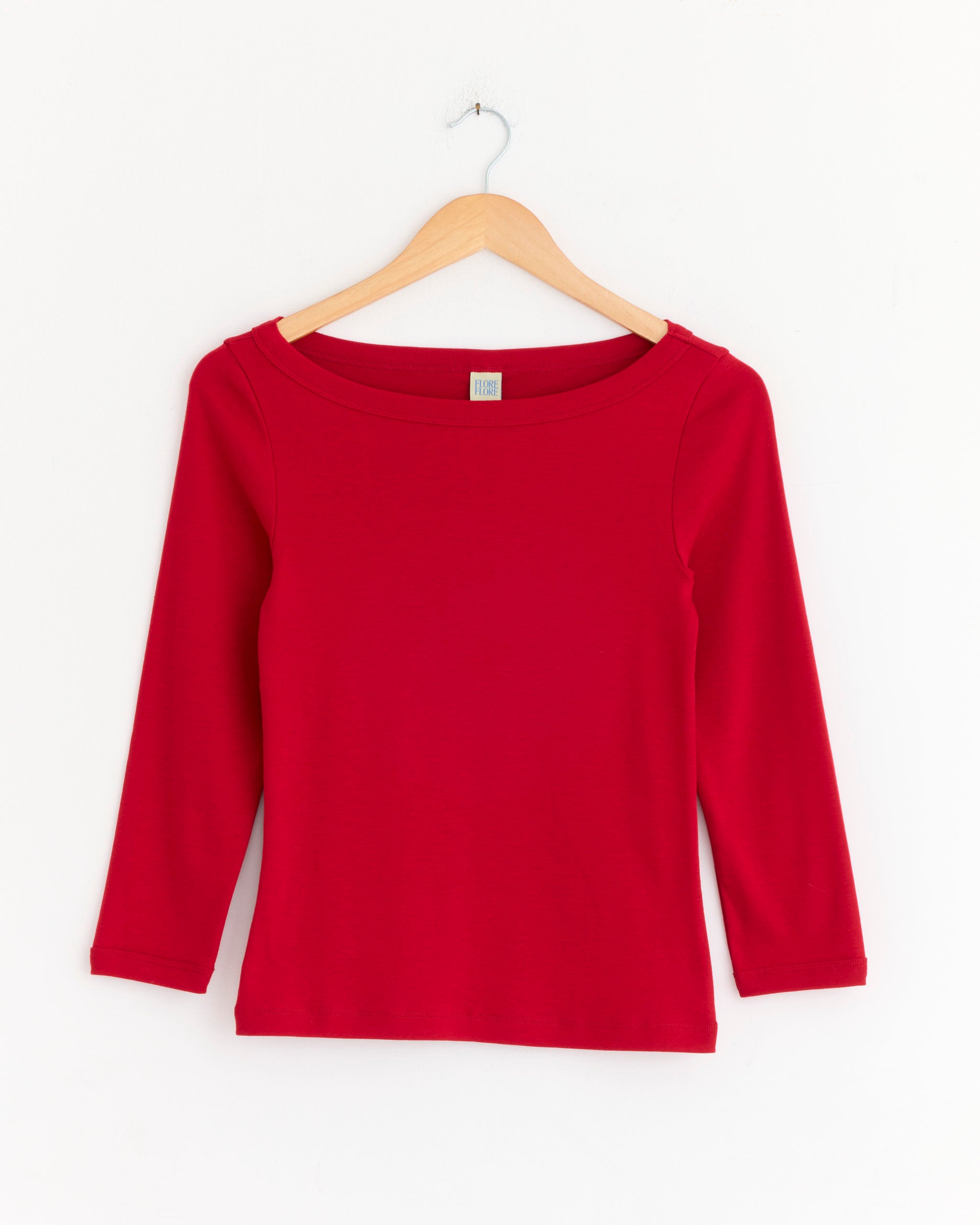 FLORE FLORE Steffi L/S Tee Red - Red / S (276622)