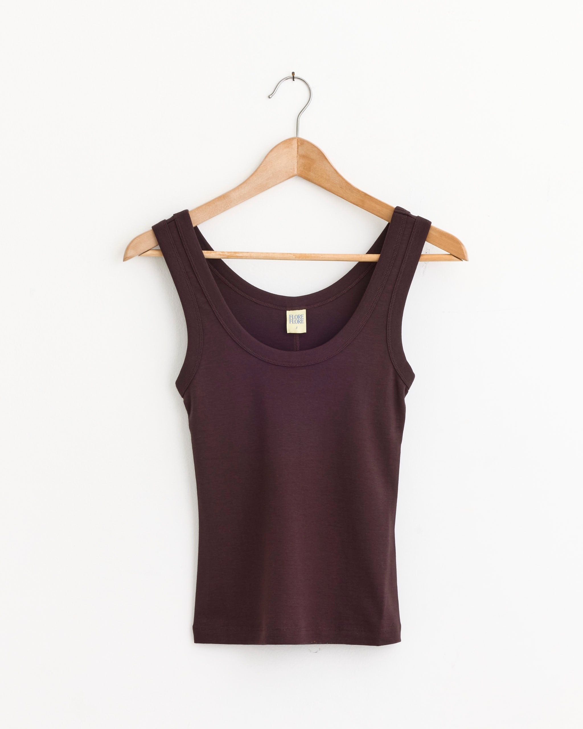 FLORE FLORE Hillie Tank Choco Plum - Choco Plum / S (276634)
