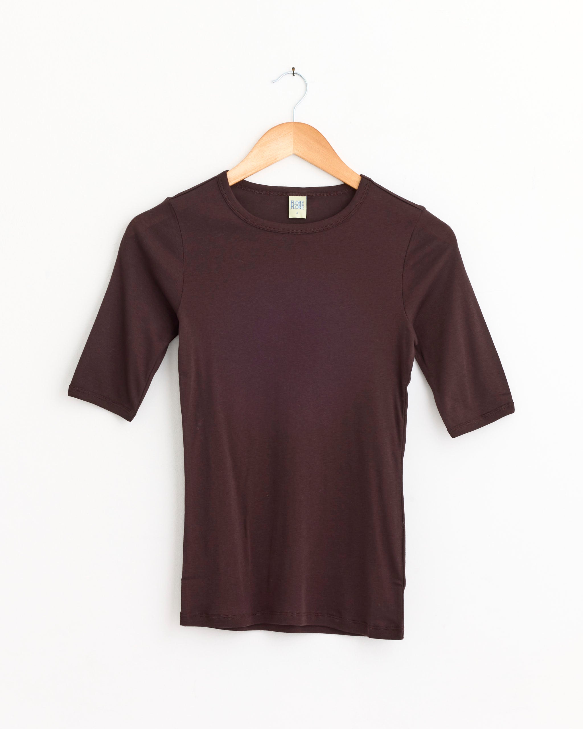 FLORE FLORE Anna Tee Choco Plum - Choco Plum / S (276642)