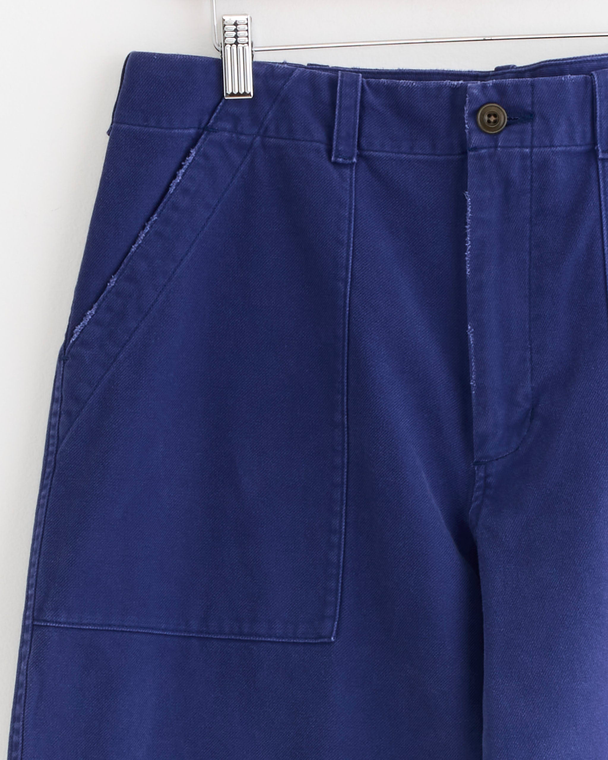 Toyon Pant in French Cotton Twill Blue - French Cotton Twill Blue / M (276706)