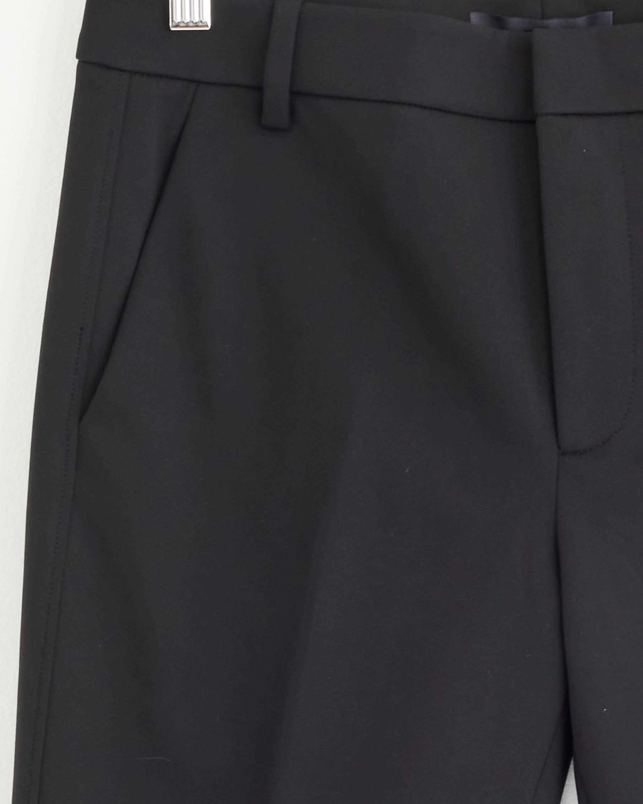 Compact Tech Knit Bootcut Pant in Black