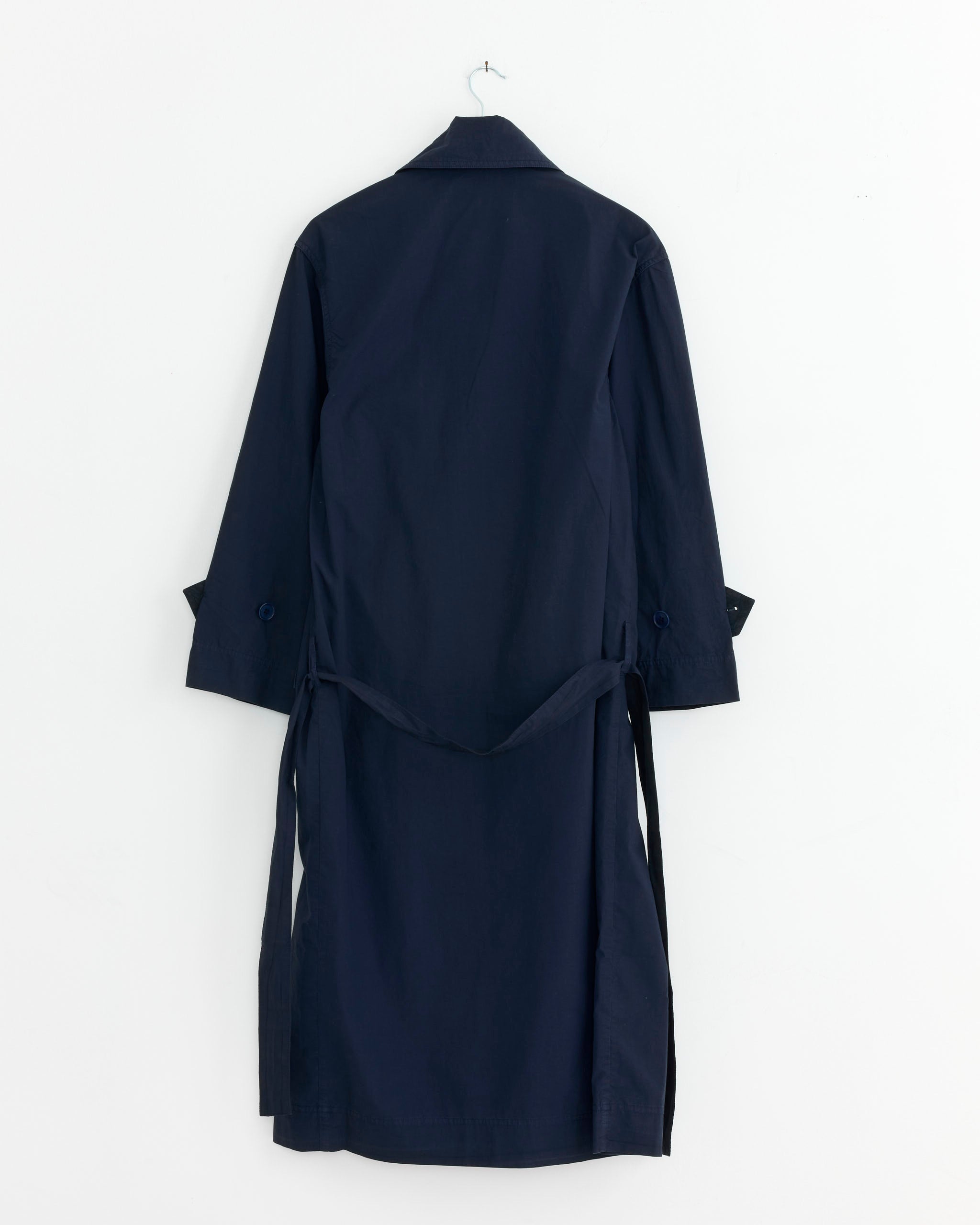 Dimout Long Coat in Navy