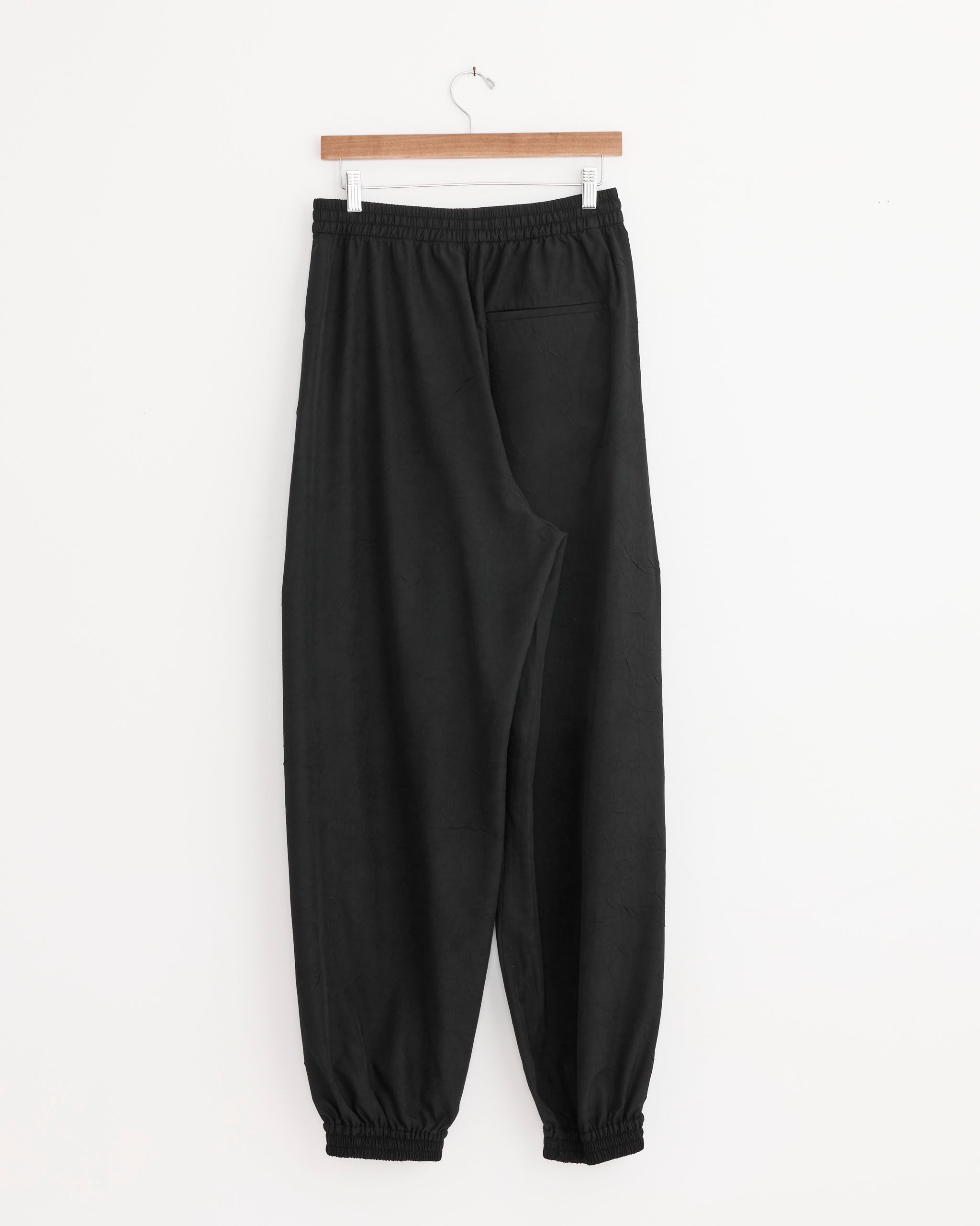 Róhe Balloon Track Pant Black - Black / 36 (277131)