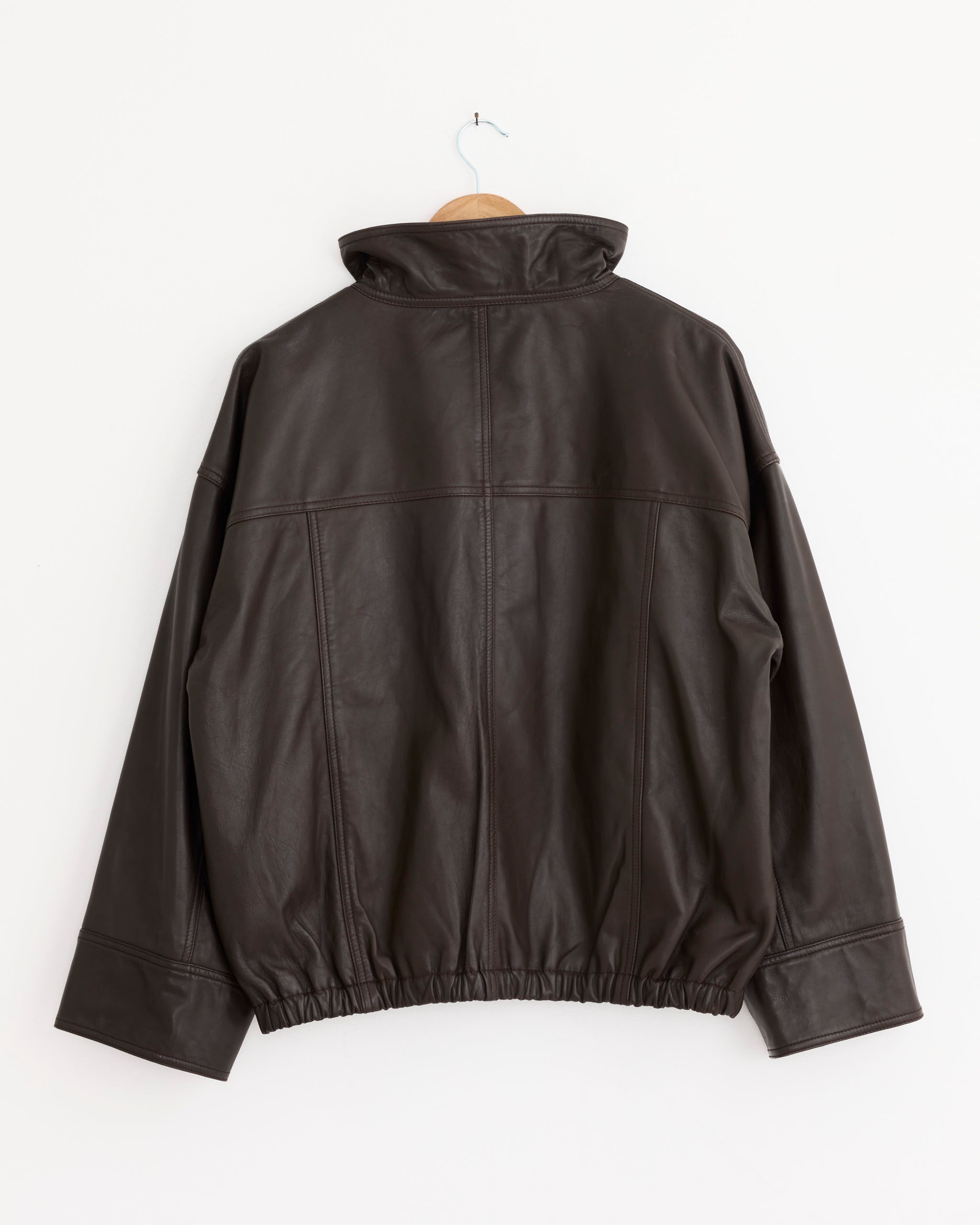 Róhe Reinvented Leather Jacket - Earth / 36 (277137)